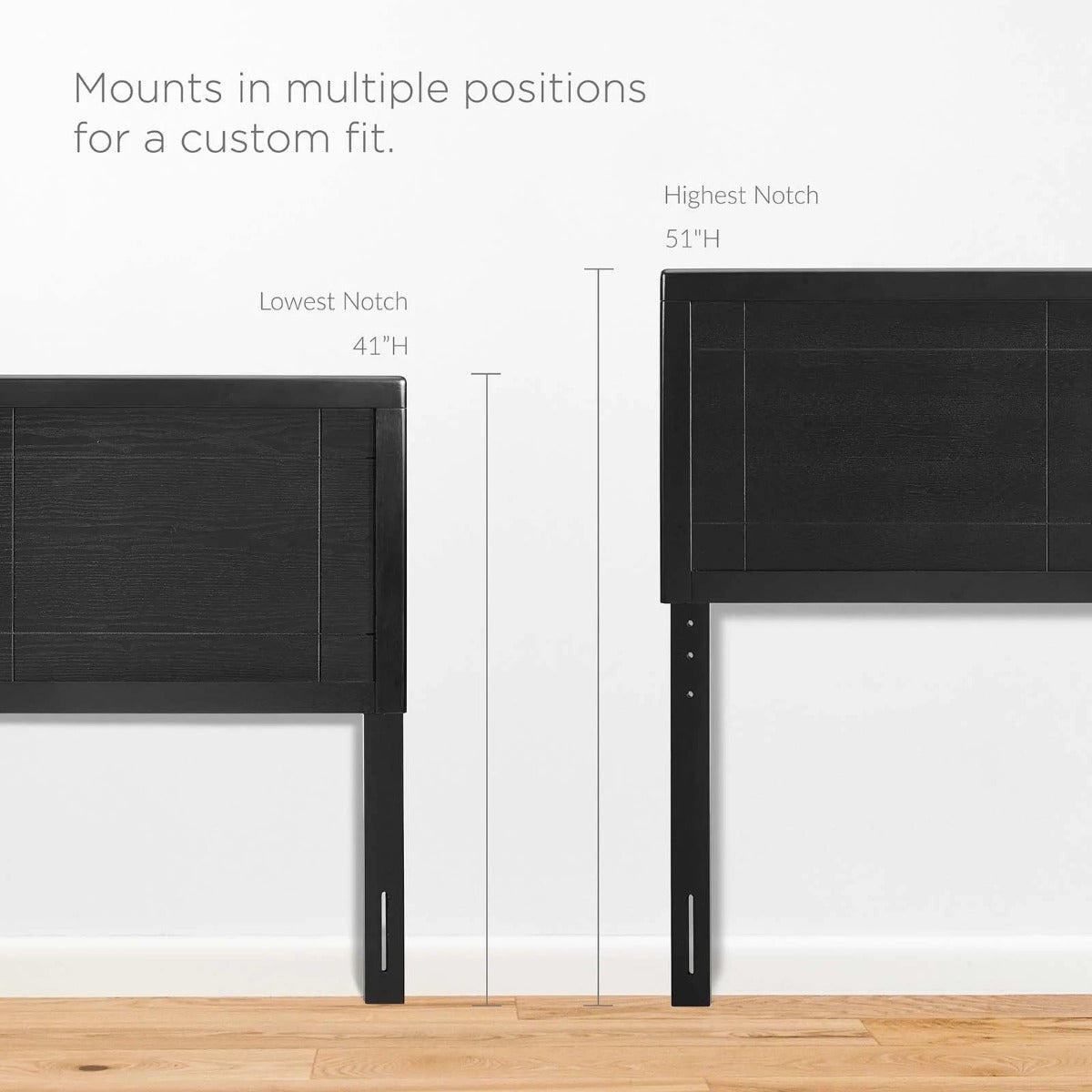 Modway Marlee Wood Platform Bed With Splayed Legs