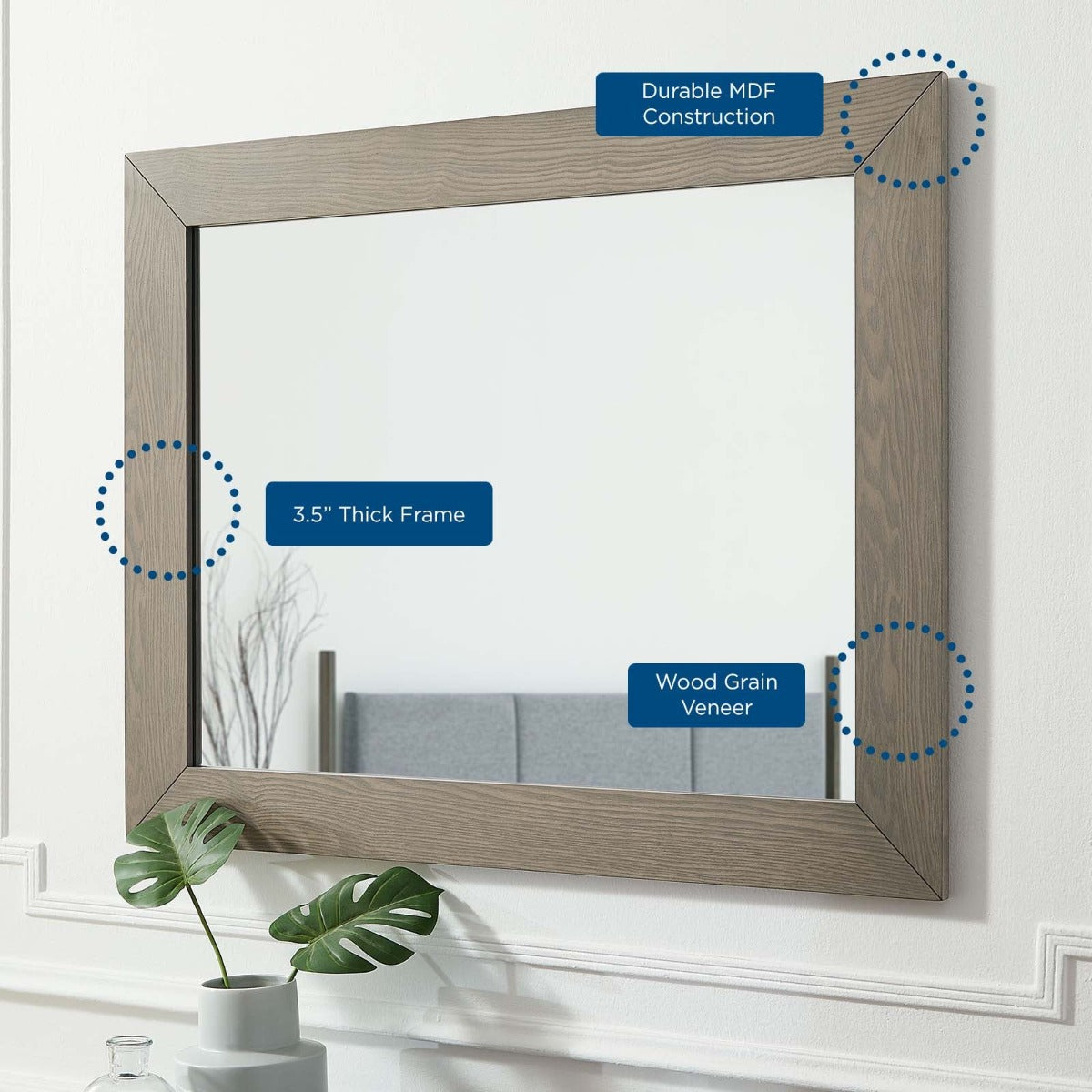 Modway Merritt Dresser and Mirror