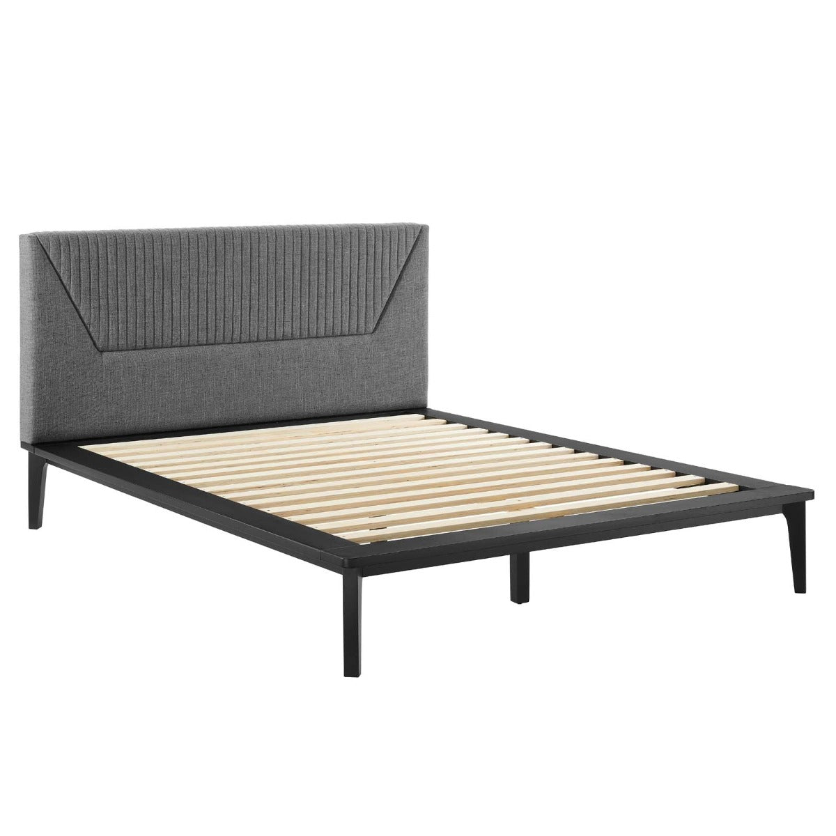 Modway Dakota 3 Piece Modern, Upholstered Bedroom Set