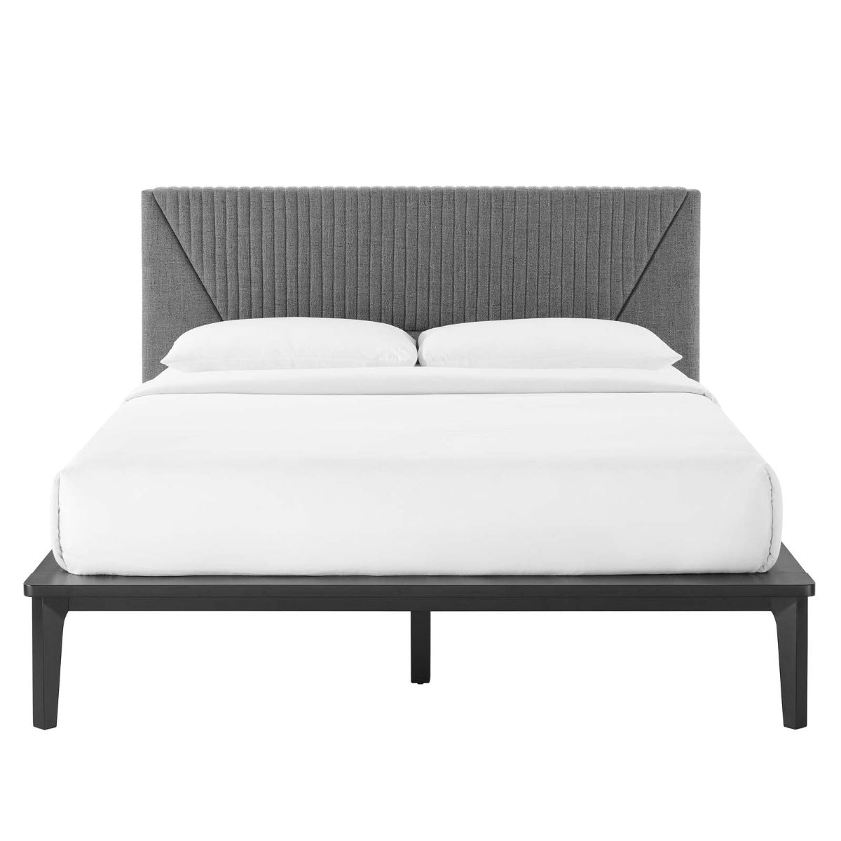 Modway Dakota 3 Piece Modern, Upholstered Bedroom Set