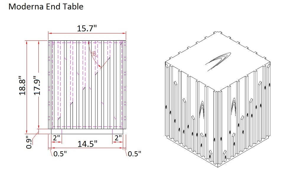 Moderna End Table
