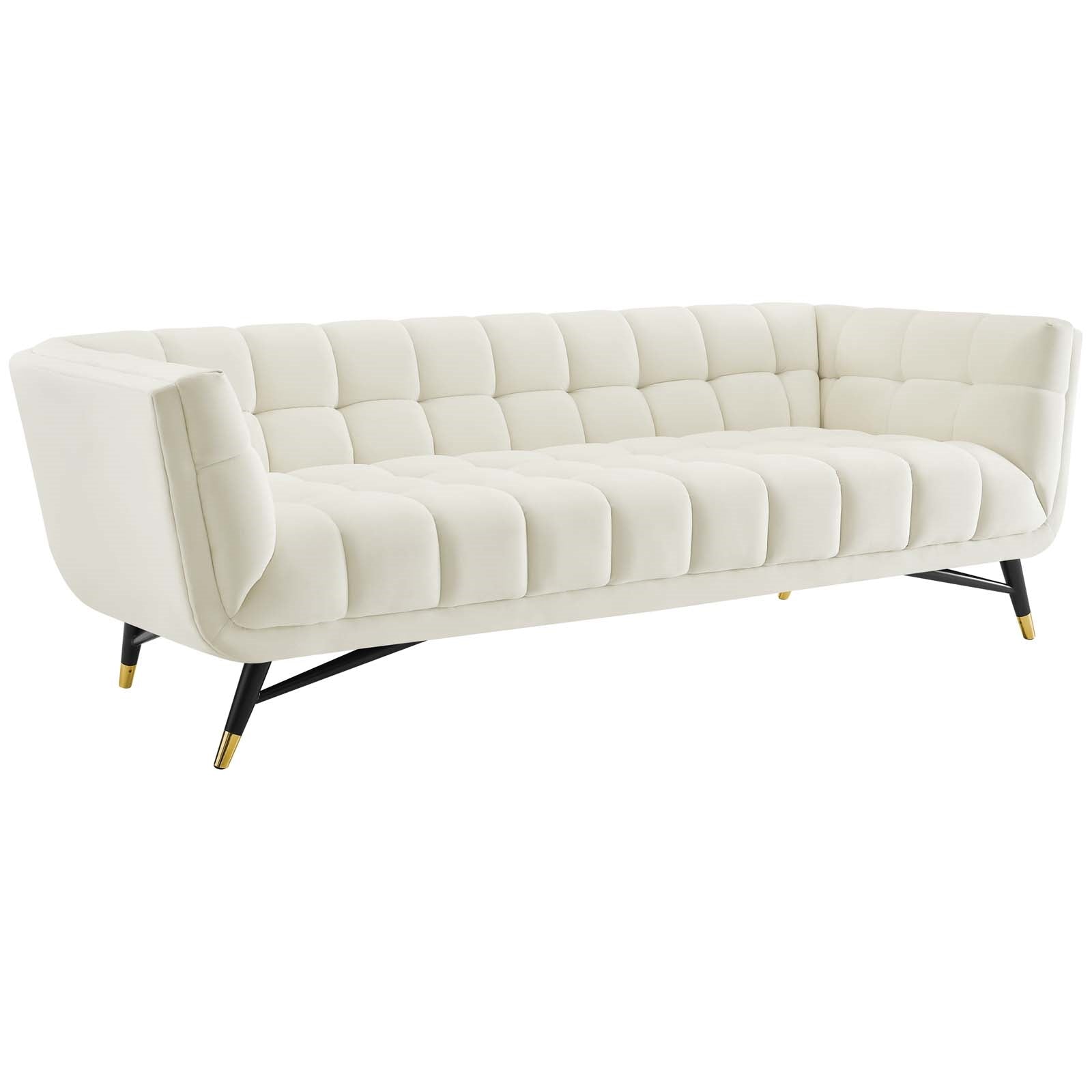 Modway Adept Performance Velvet Sofa