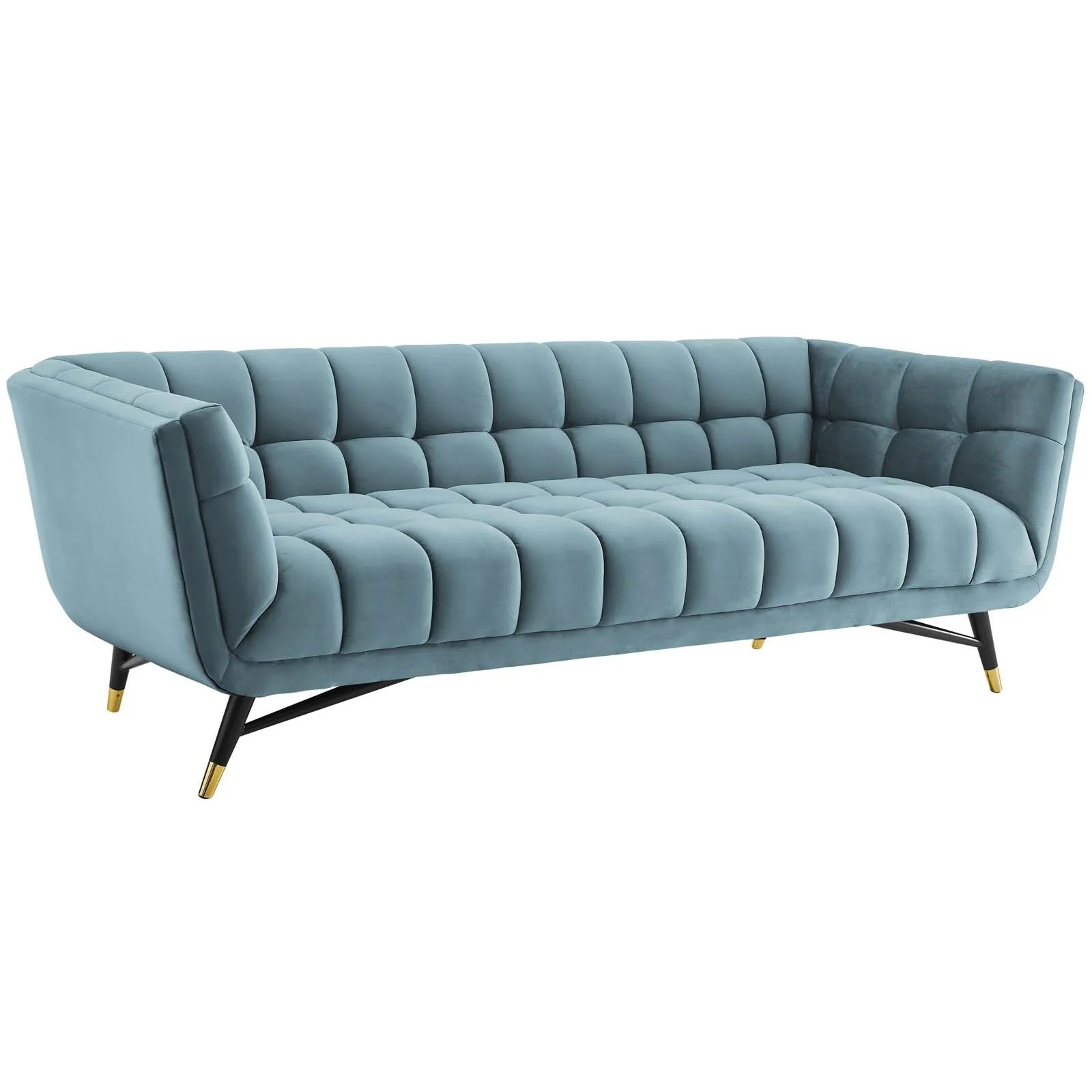 Modway Adept Performance Velvet Sofa