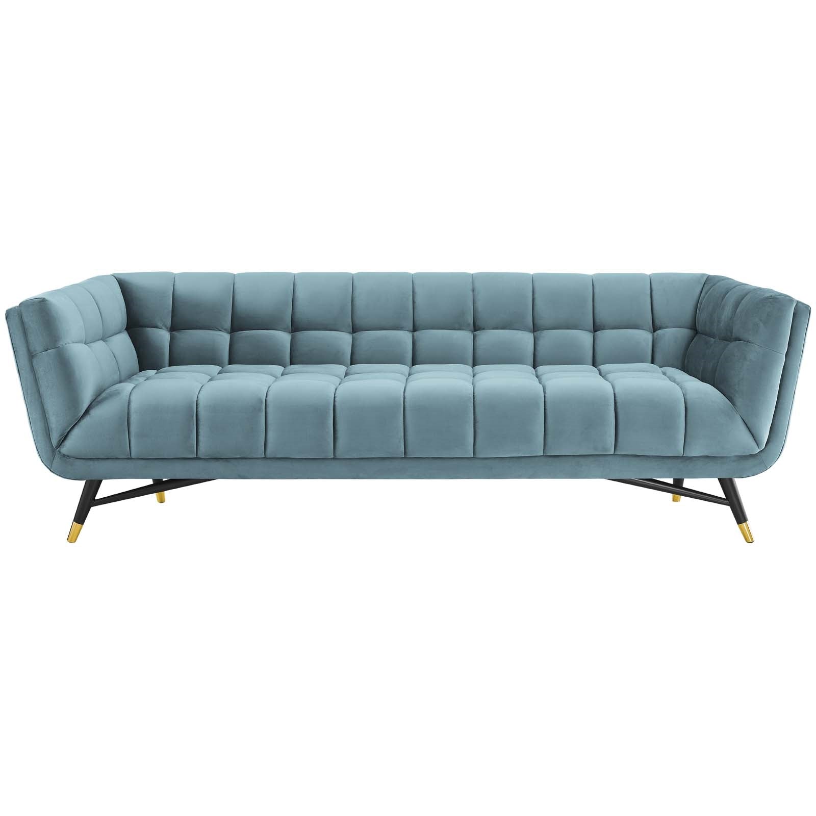 Modway Adept Performance Velvet Sofa