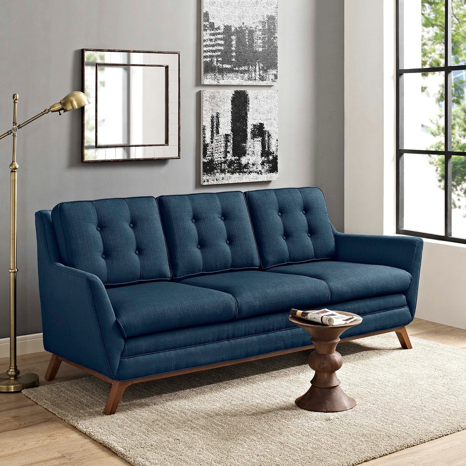 Modway Beguile Upholstered Fabric Sofa