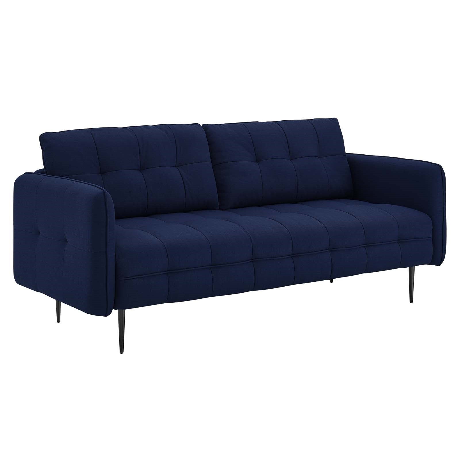 Modway Cameron Tufted Fabric Sofa
