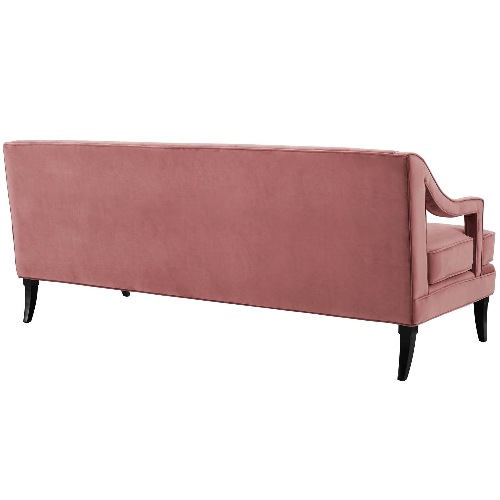Modway Concur Button Tufted Performance Velvet Sofa