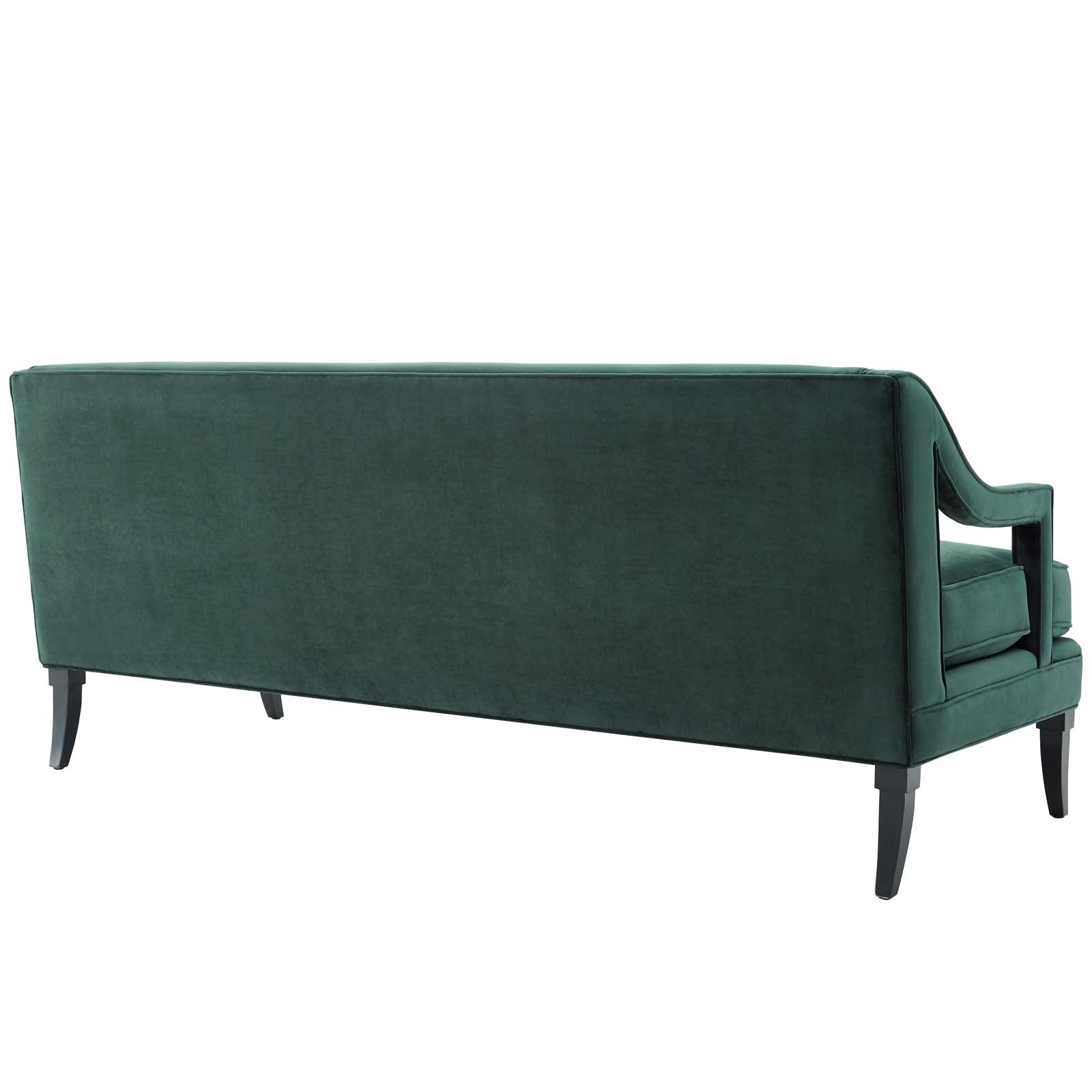 Modway Concur Button Tufted Performance Velvet Sofa