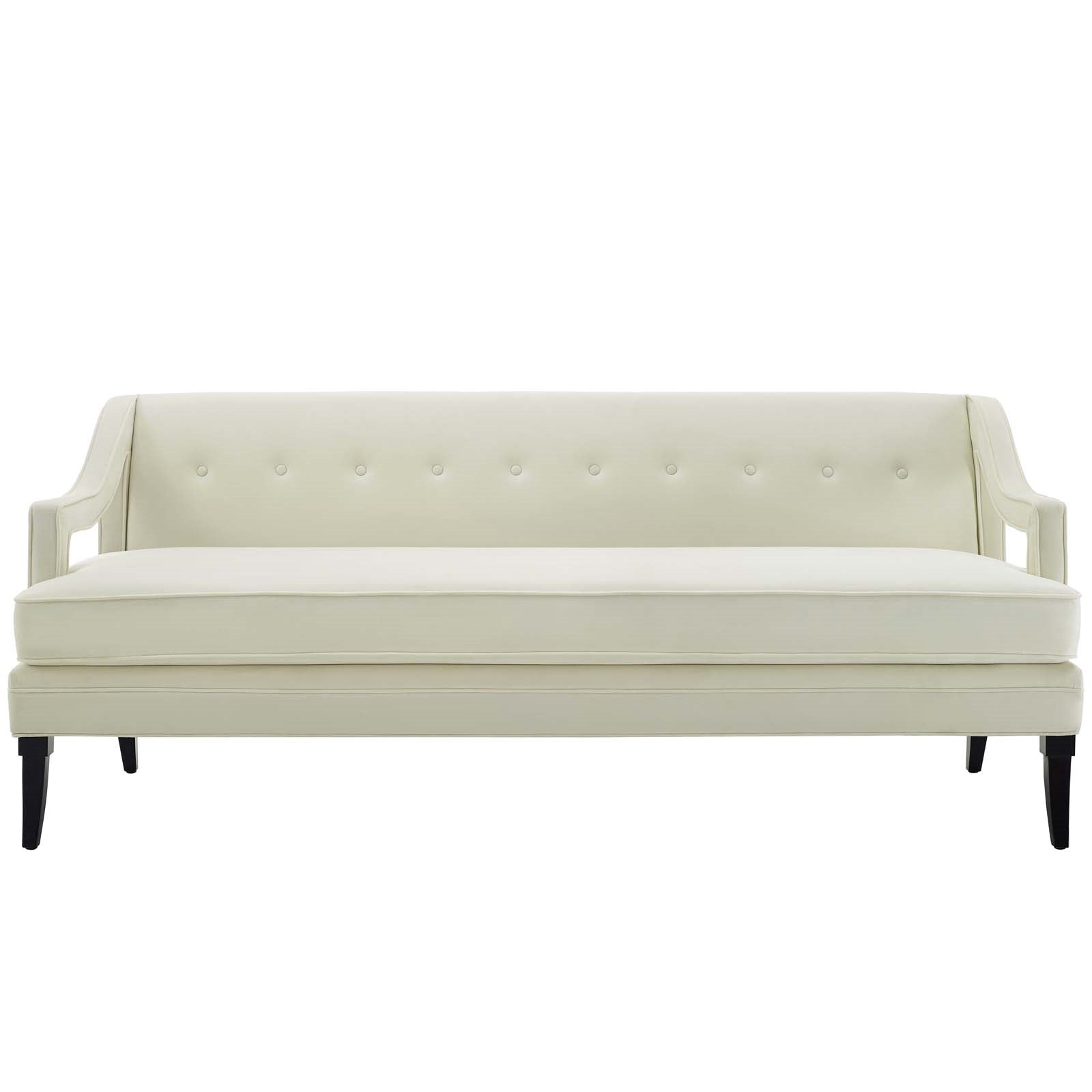 Modway Concur Button Tufted Performance Velvet Sofa