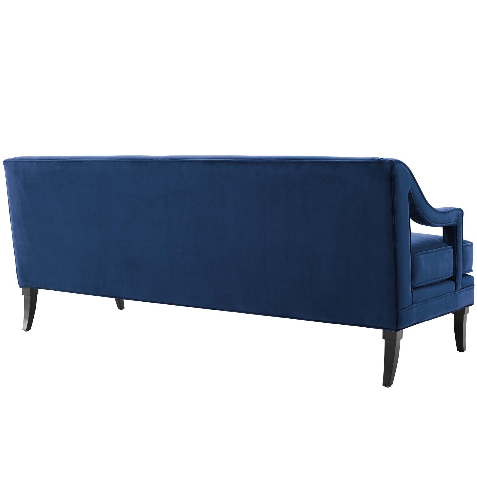 Modway Concur Button Tufted Performance Velvet Sofa