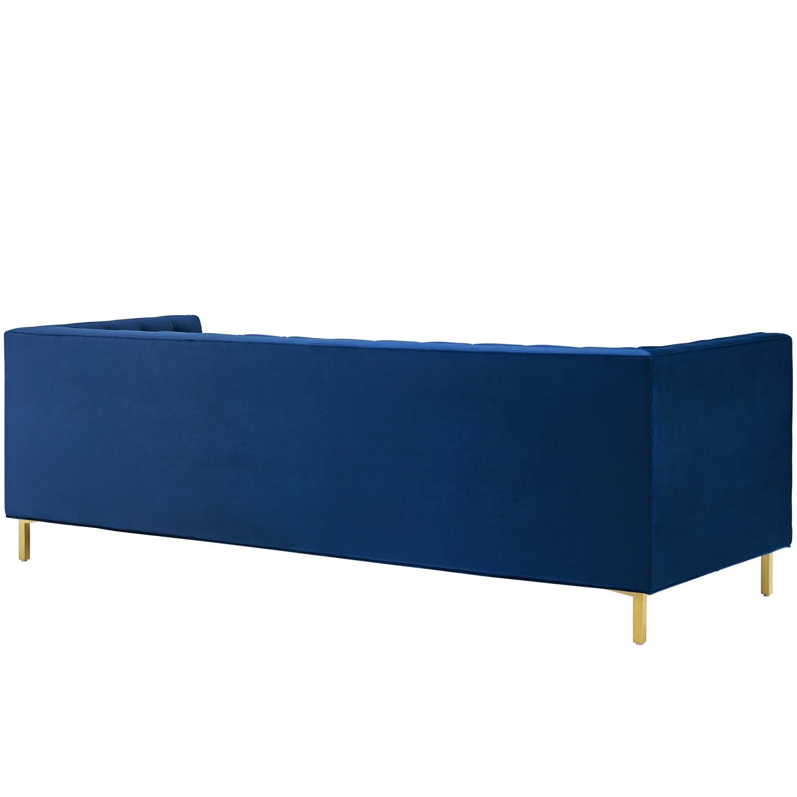 Modway Delight Tufted Button Performance Velvet Sofa