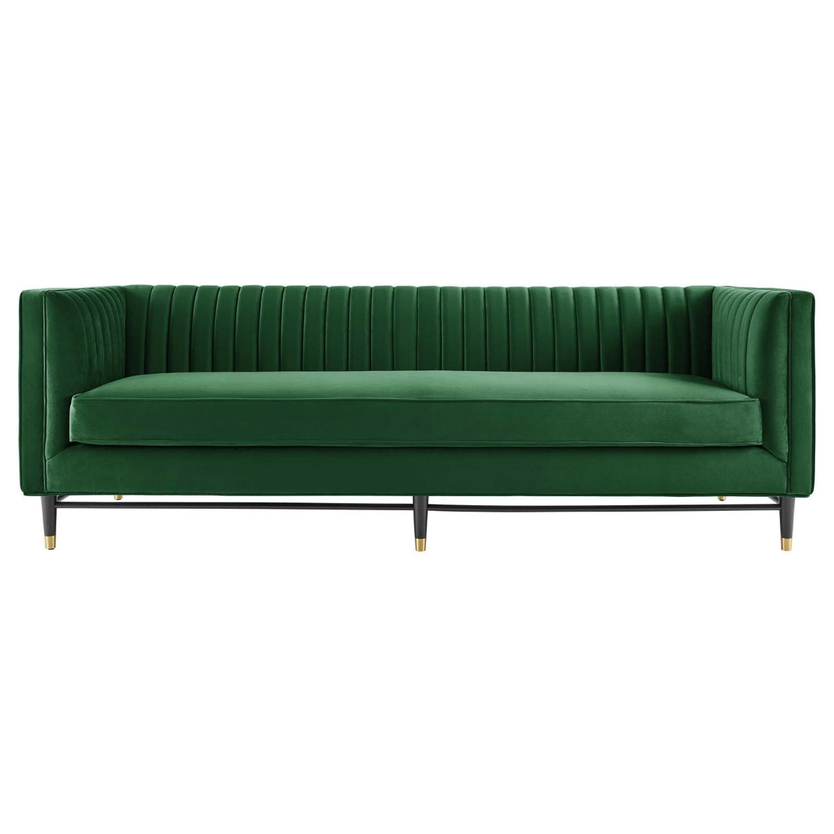 Modway Devote Channel Tufted Performance Velvet Sofa