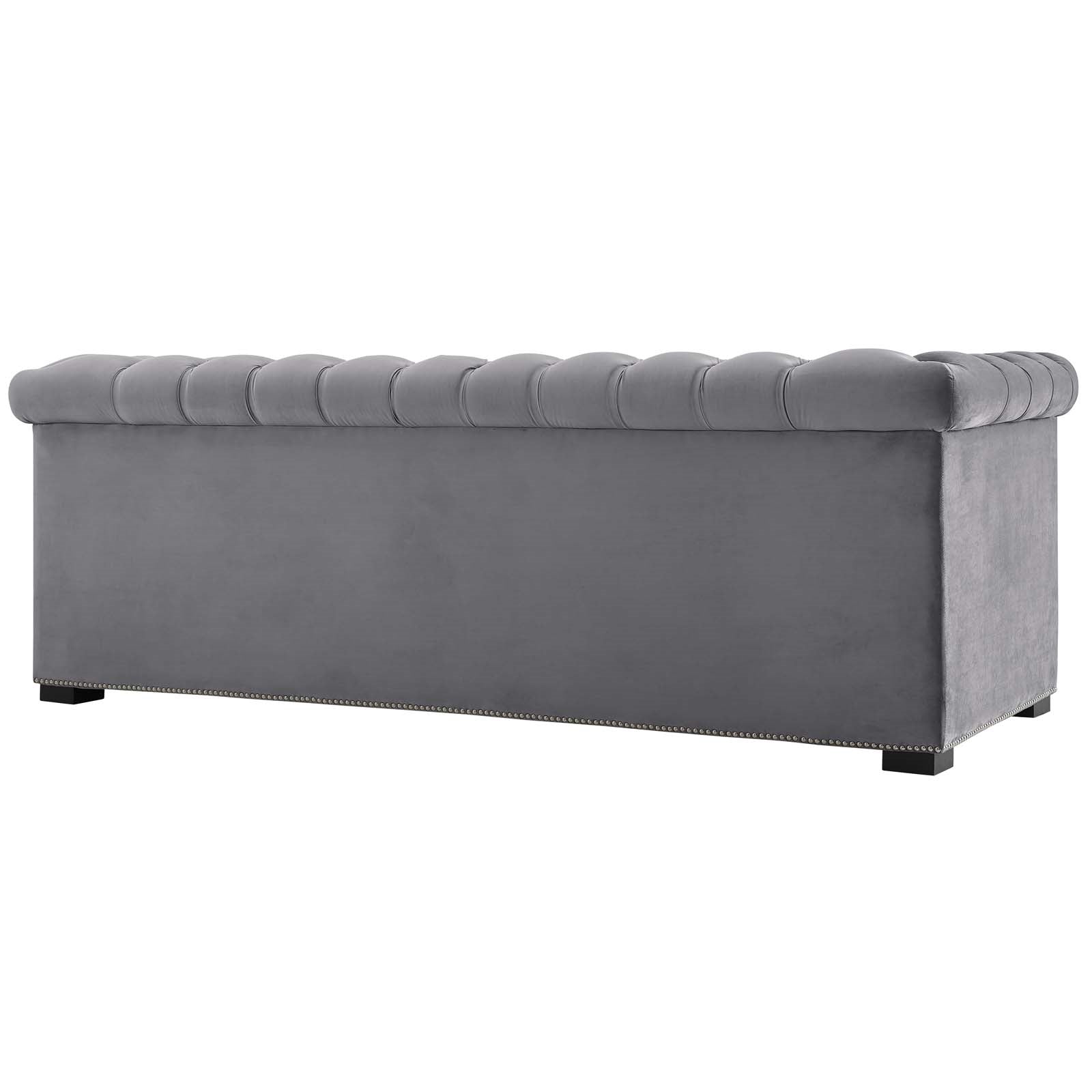 Modway Heritage Performance Velvet Sofa