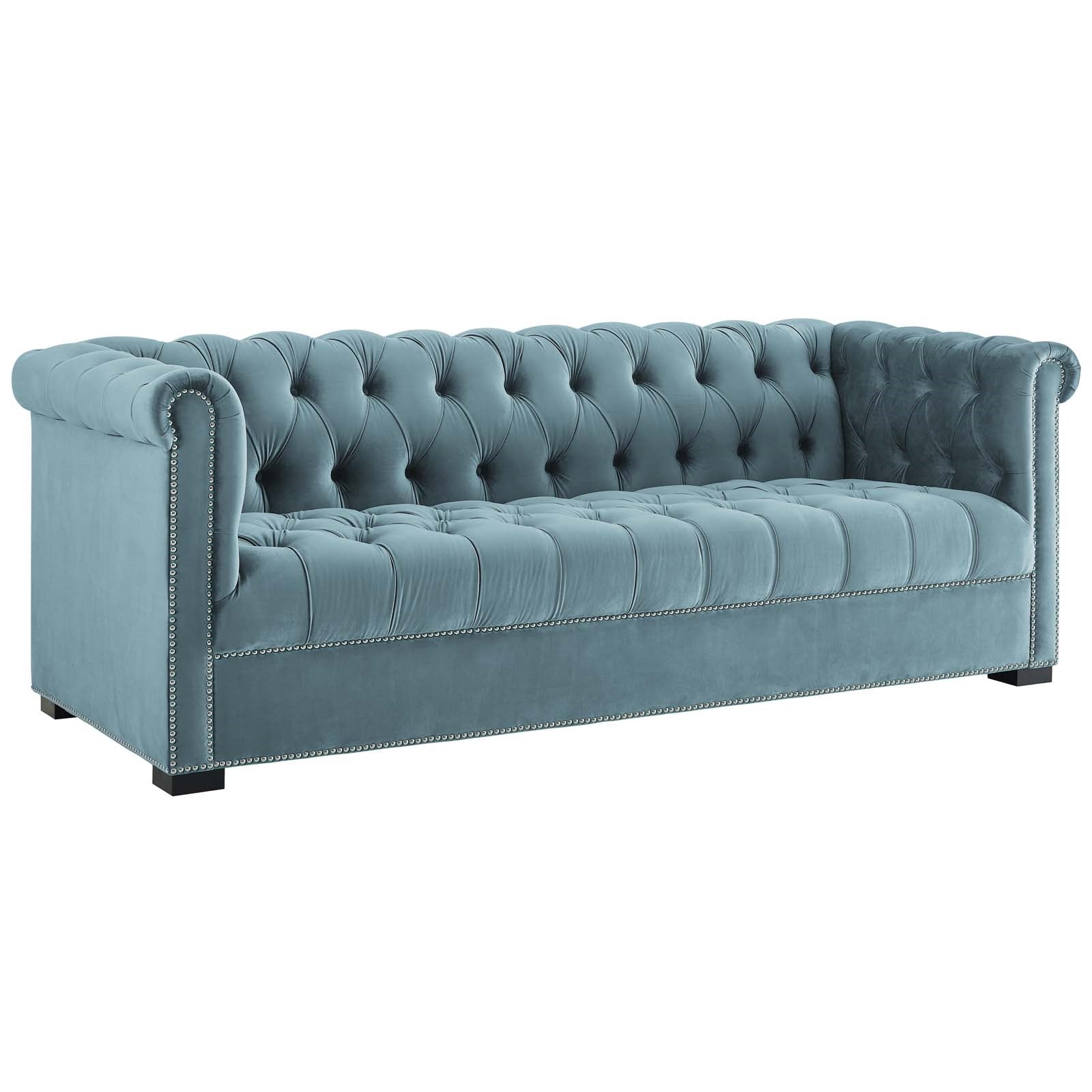 Modway Heritage Performance Velvet Sofa