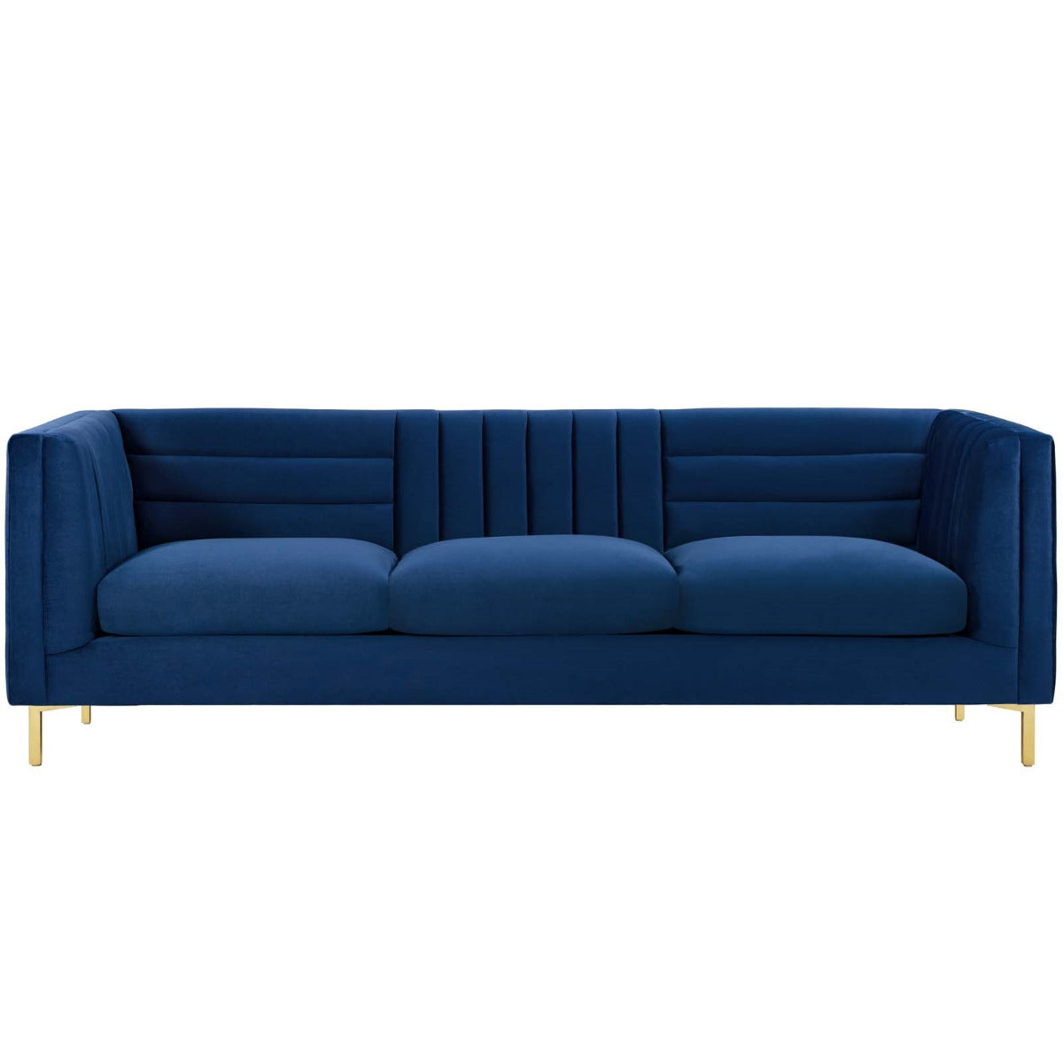 Modway Ingenuity Channel Tufted Performance Velvet Sofa