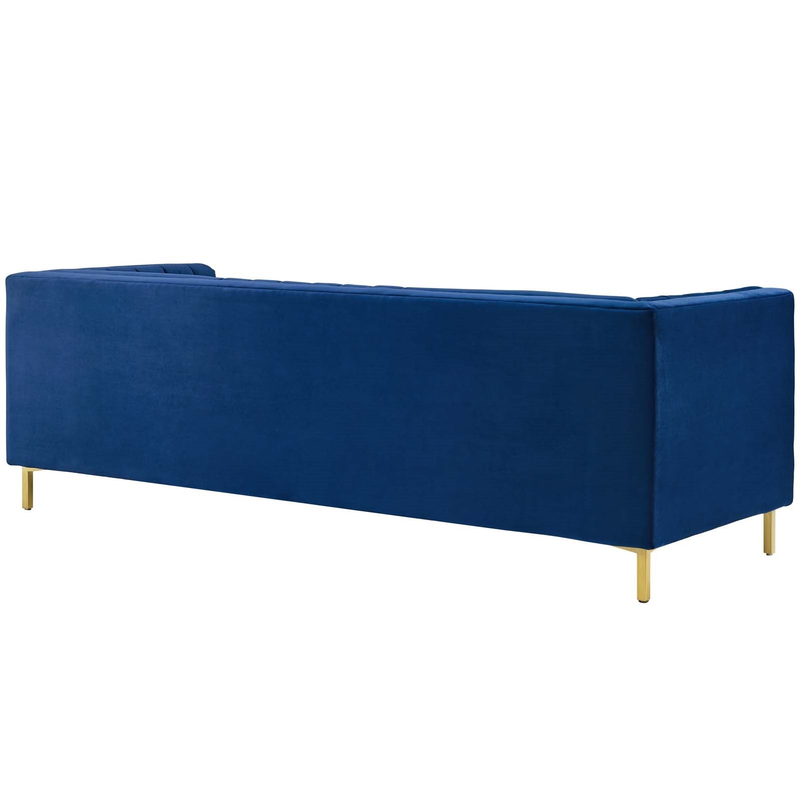 Modway Ingenuity Channel Tufted Performance Velvet Sofa