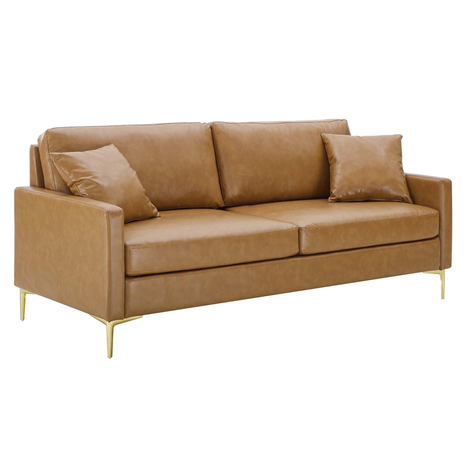 Modway Juliana Vegan Leather Sofa