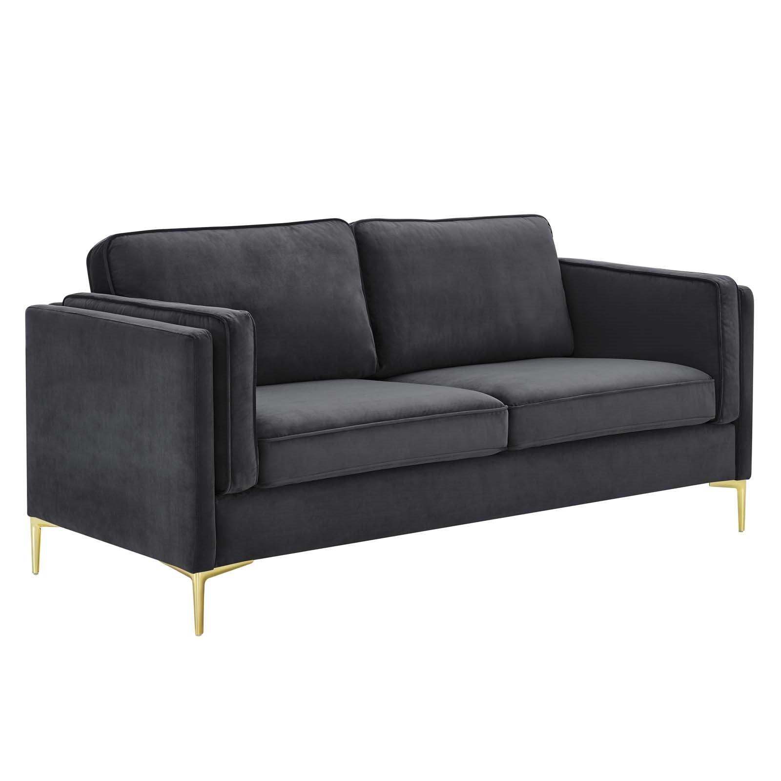 Modway Kaiya Performance Velvet Sofa