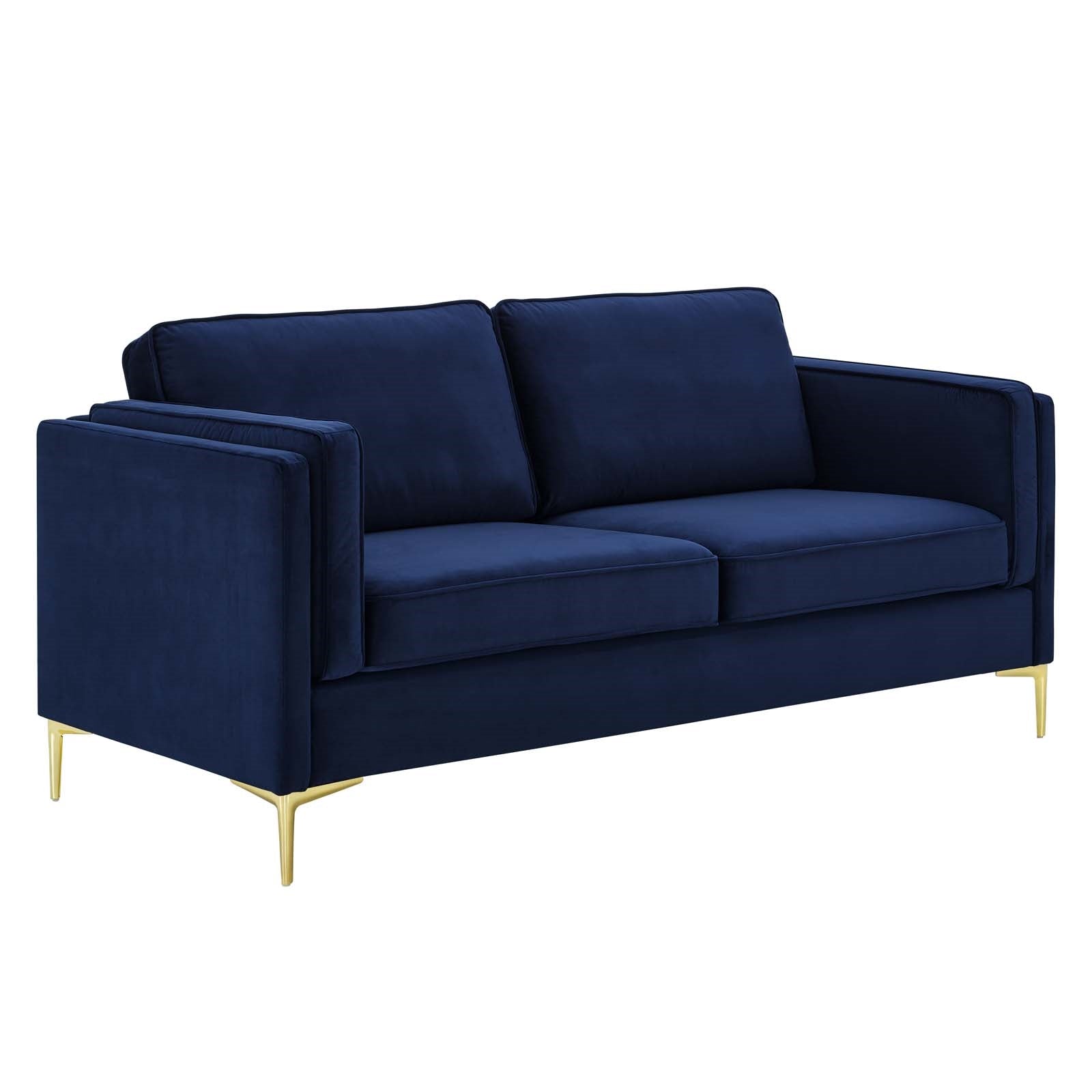 Modway Kaiya Performance Velvet Sofa