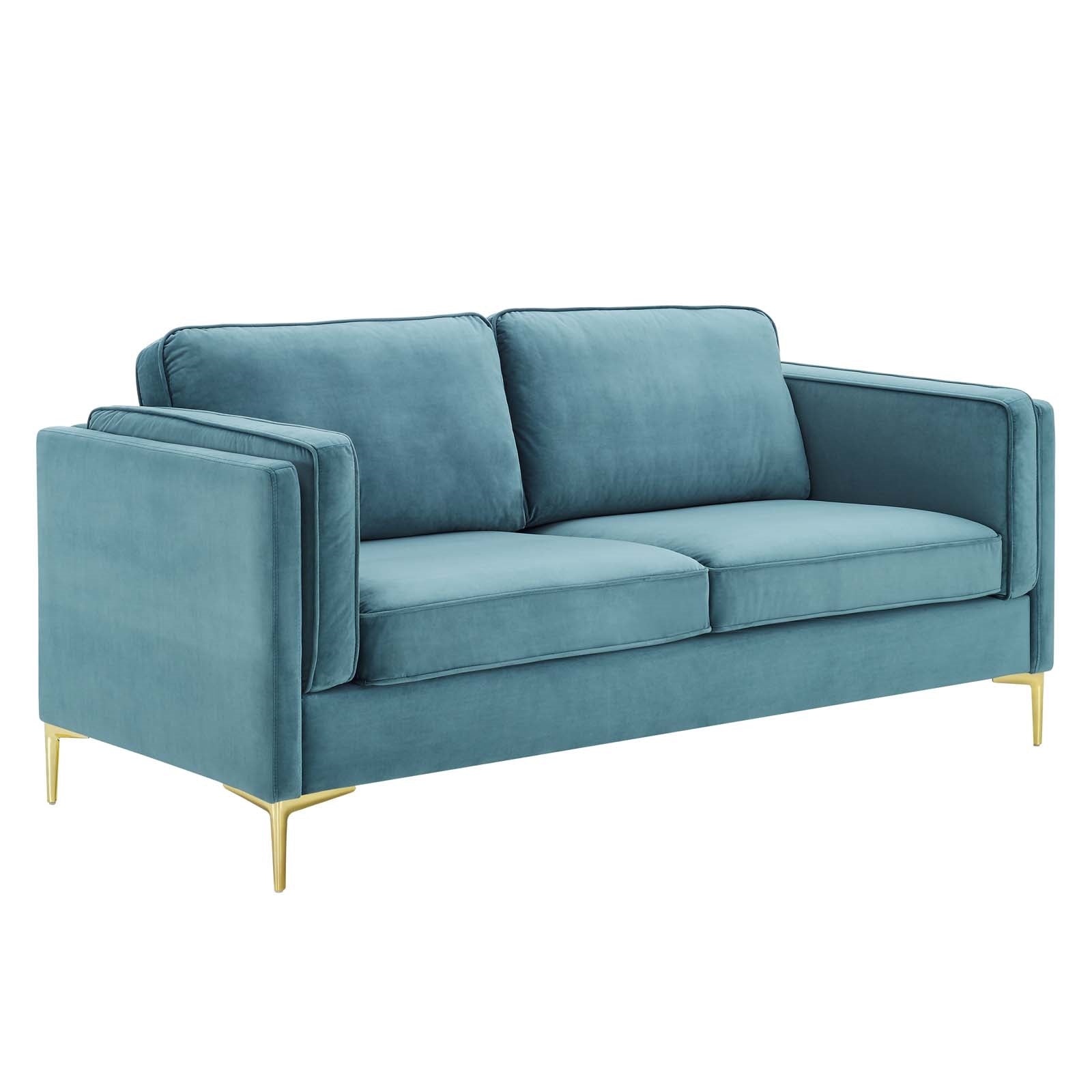 Modway Kaiya Performance Velvet Sofa