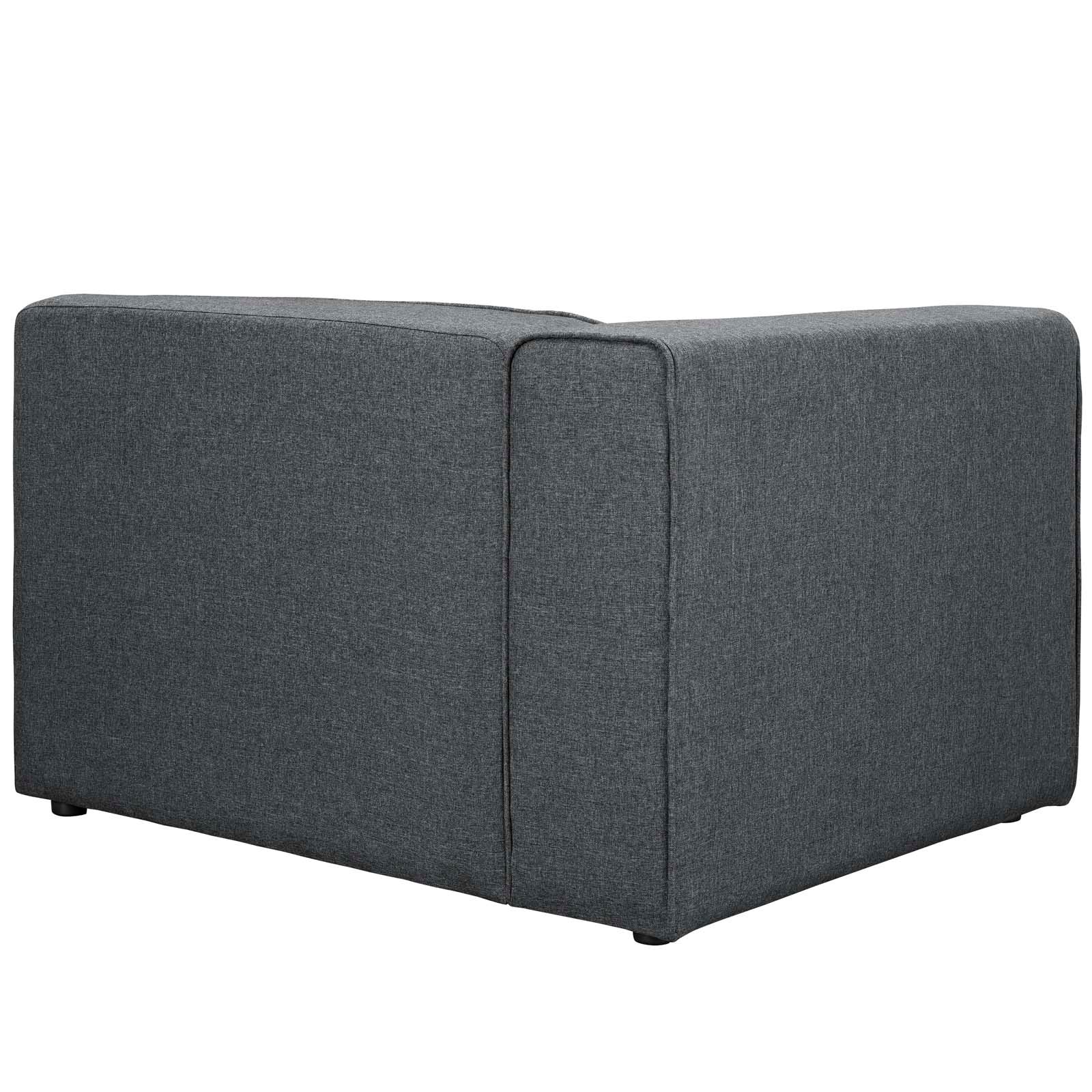 Modway Mingle Fabric Left-Facing Sofa