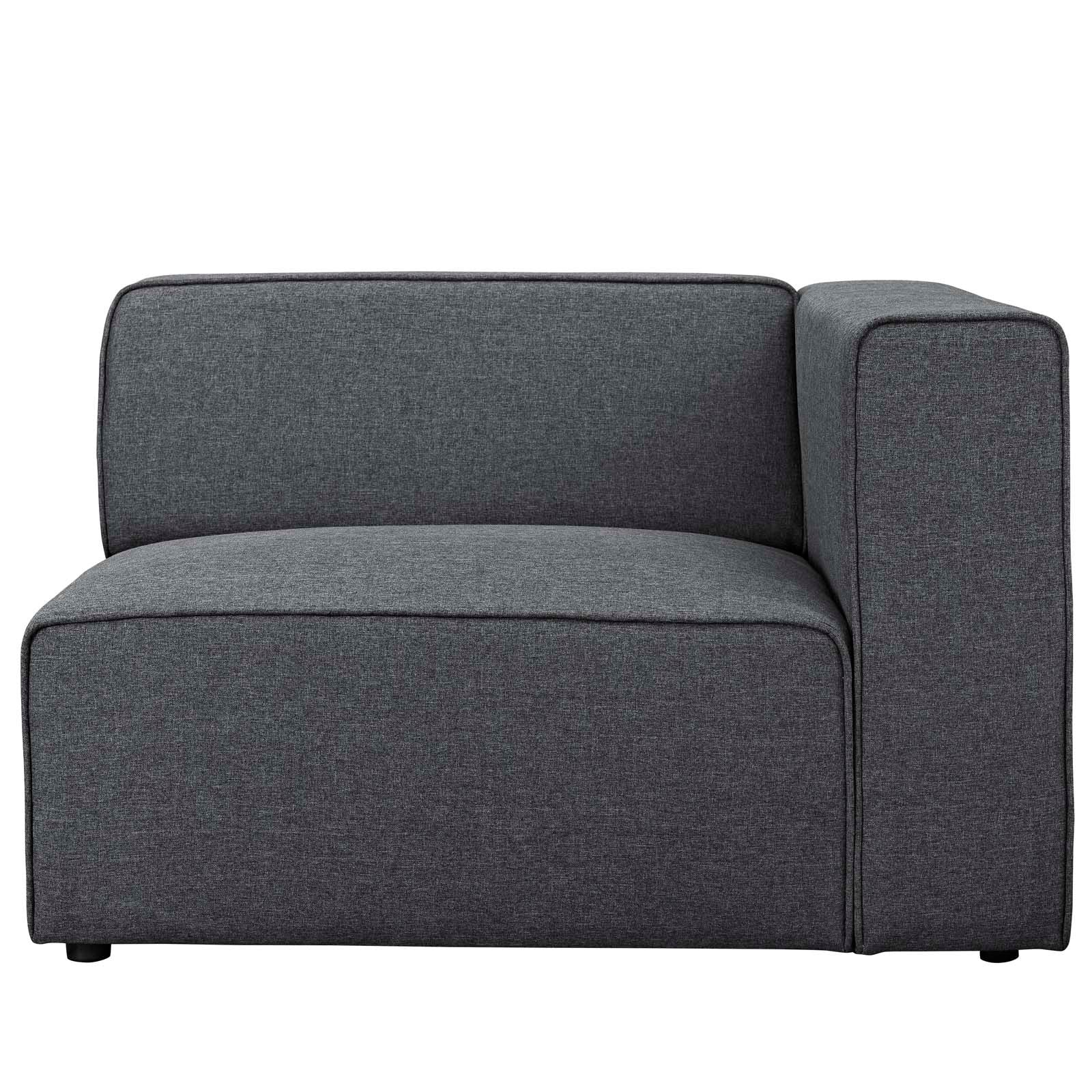 Modway Mingle Fabric Right-Facing Sofa