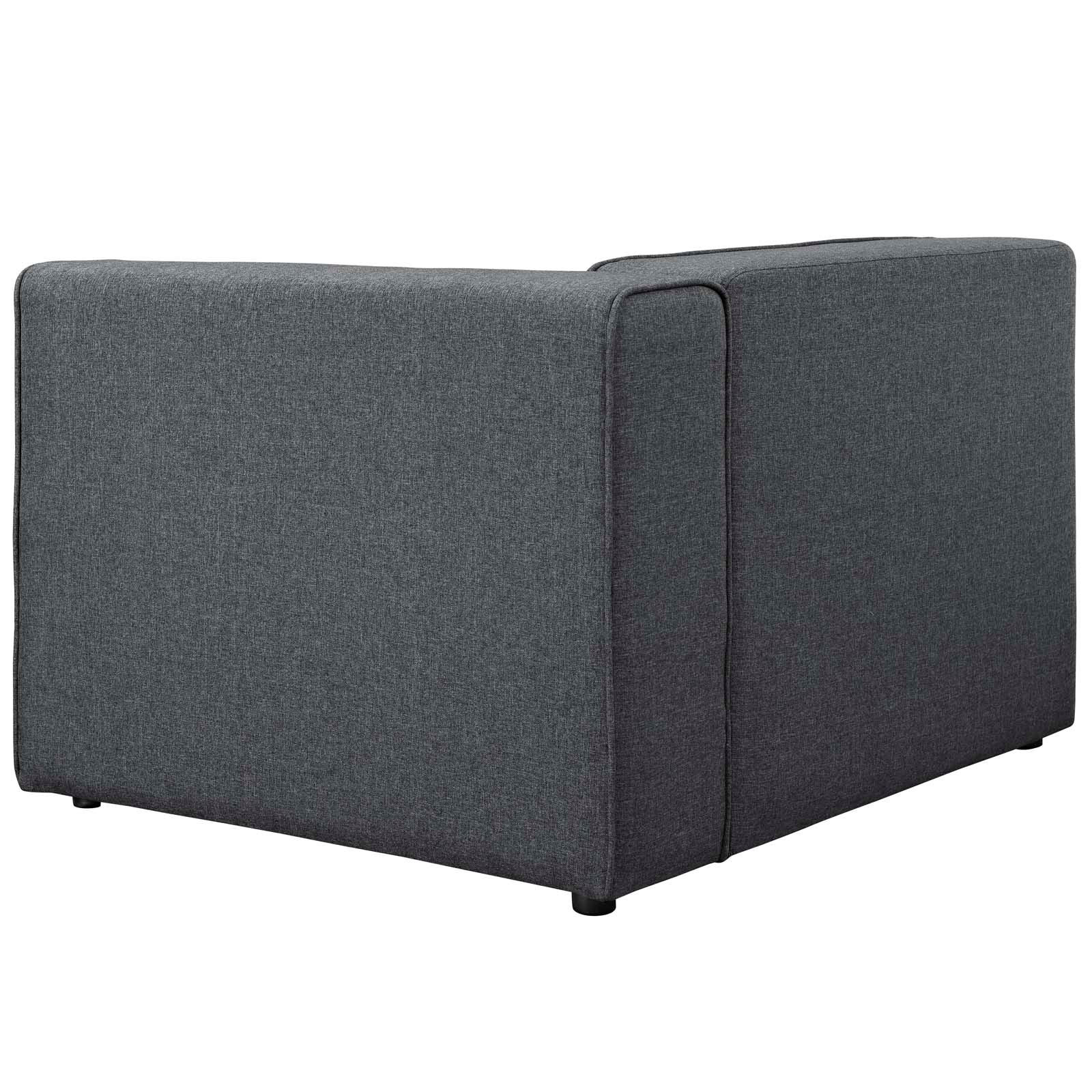 Modway Mingle Fabric Right-Facing Sofa