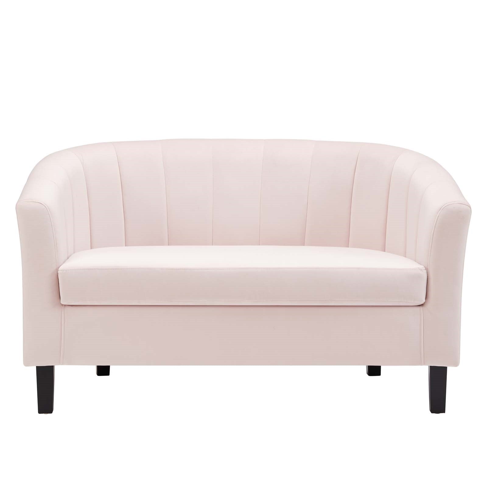 Modway Prospect Channel Tufted Performance Velvet Loveseat