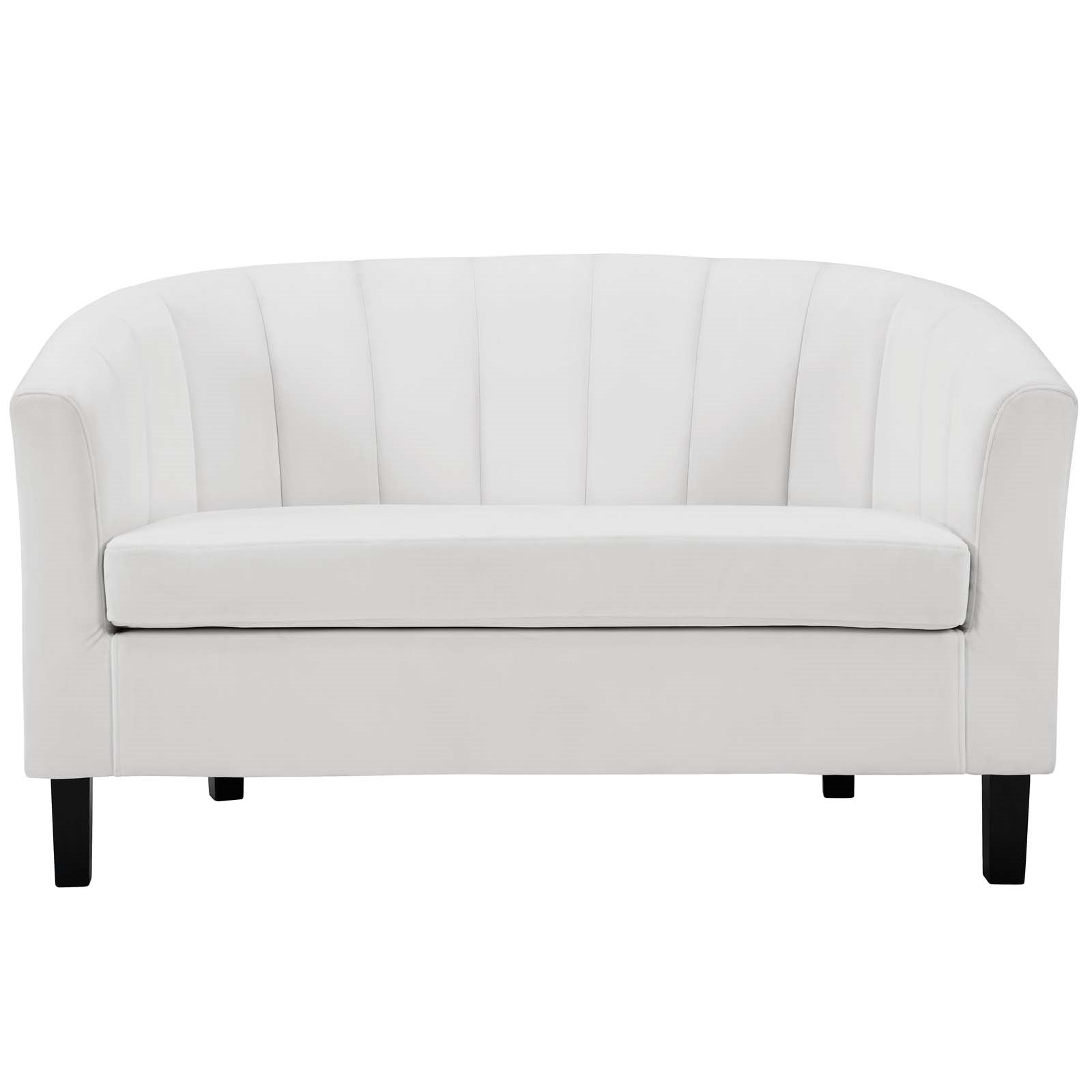 Modway Prospect Channel Tufted Performance Velvet Loveseat