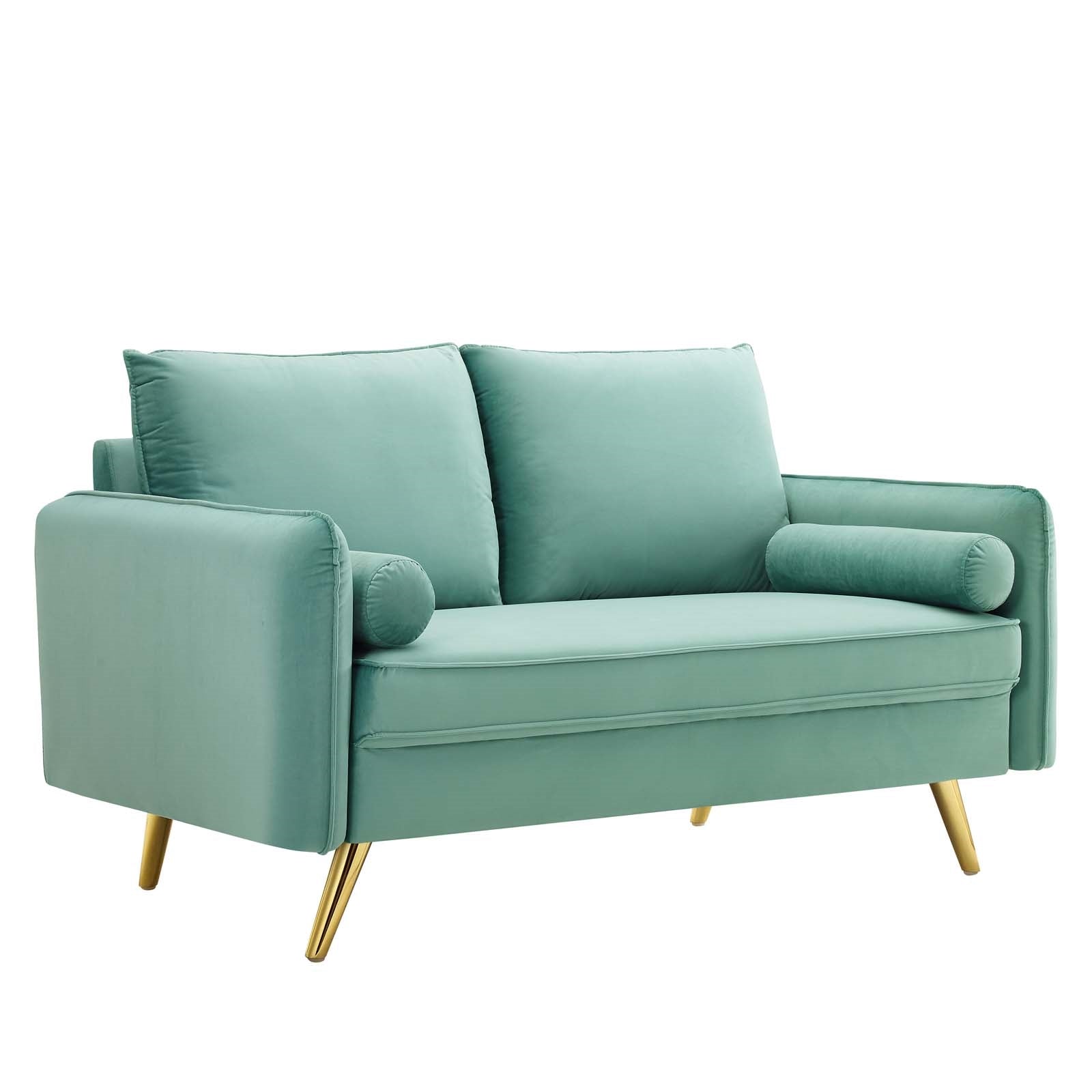 Modway Revive Performance Velvet Loveseat