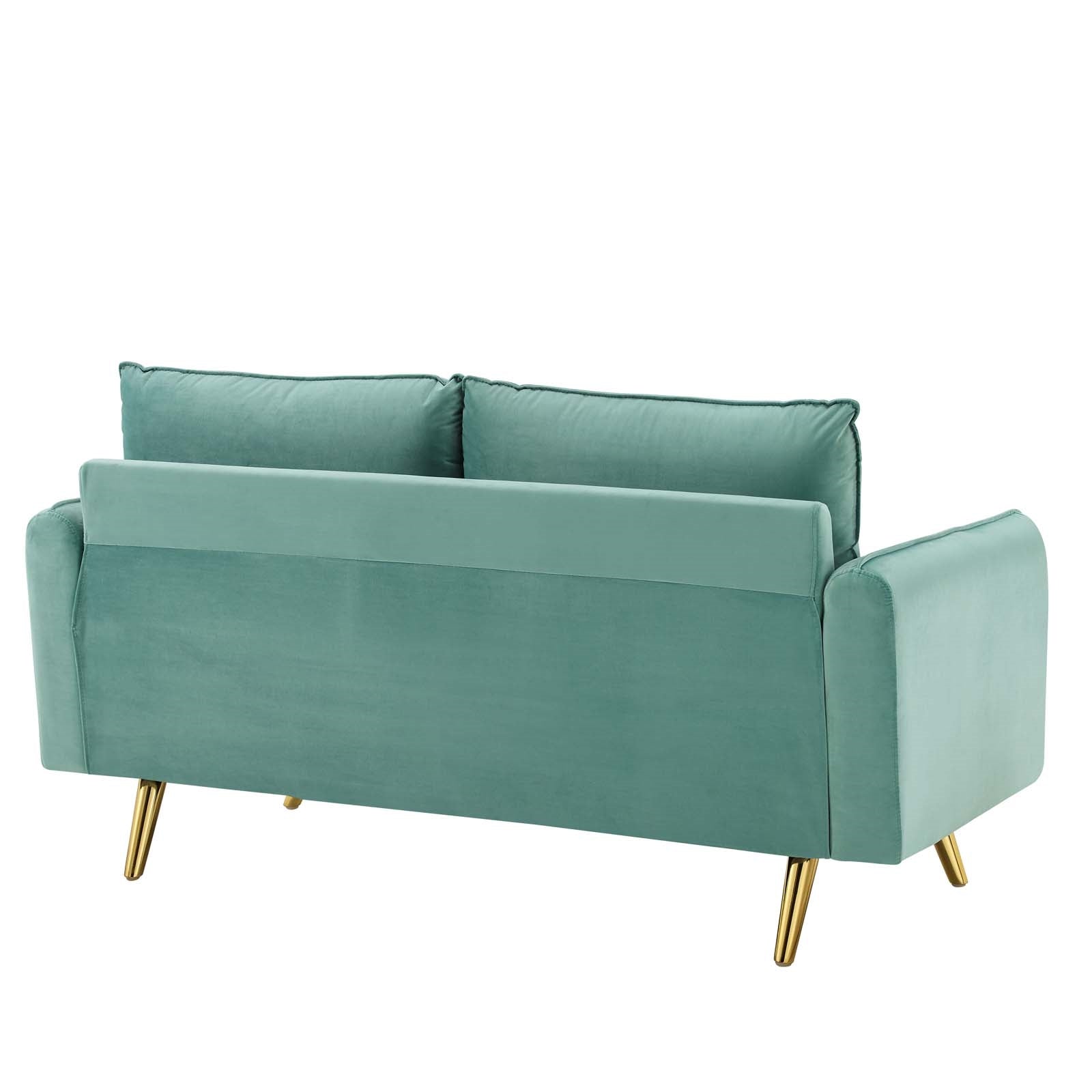 Modway Revive Performance Velvet Loveseat