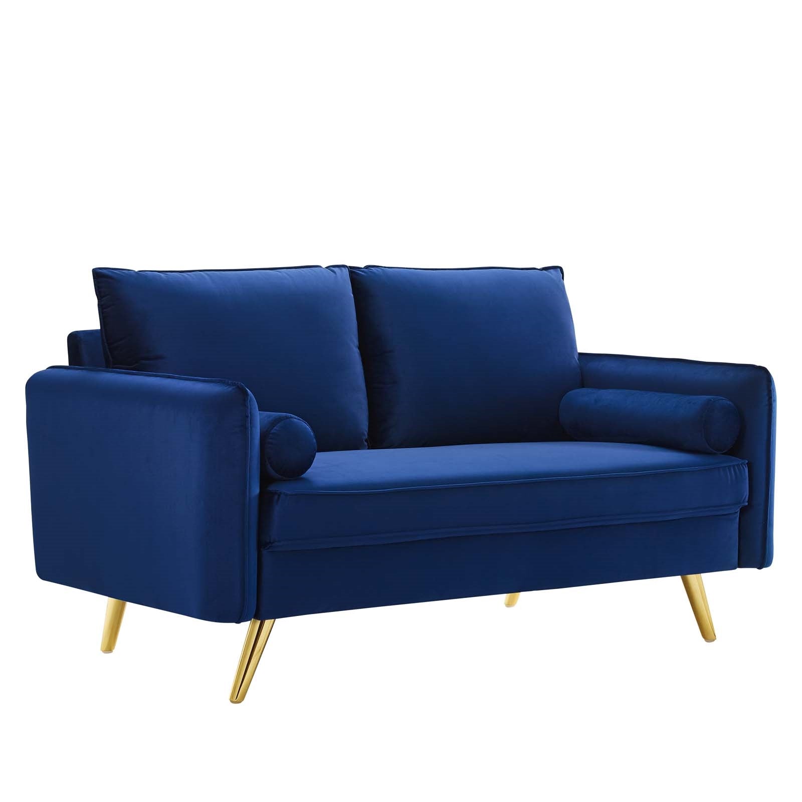 Modway Revive Performance Velvet Loveseat