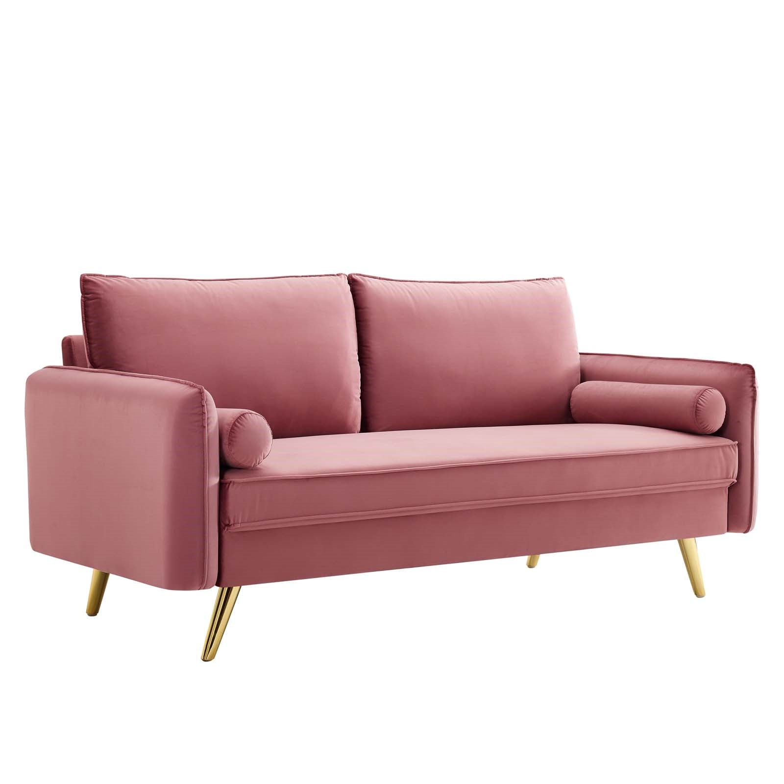 Modway Revive Performance Velvet Sofa