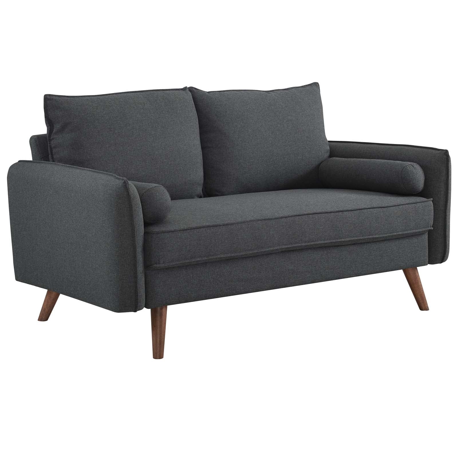 Modway Revive Upholstered Fabric Loveseat
