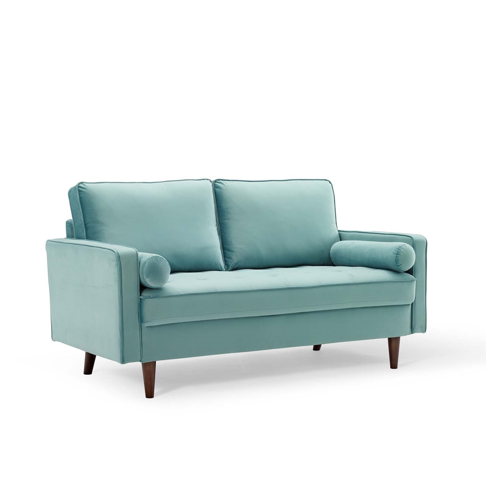 Modway Valour Performance Velvet Loveseat