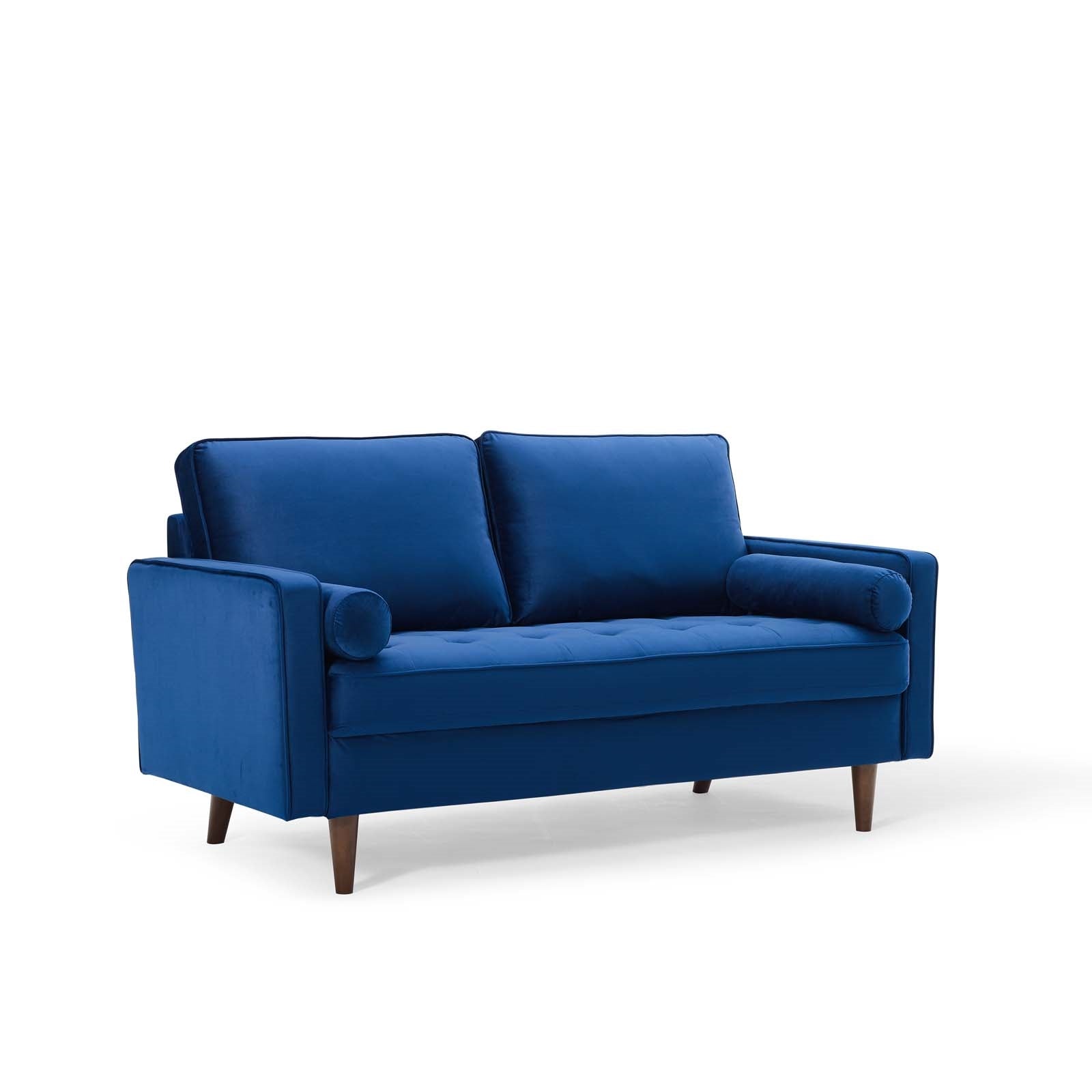 Modway Valour Performance Velvet Loveseat