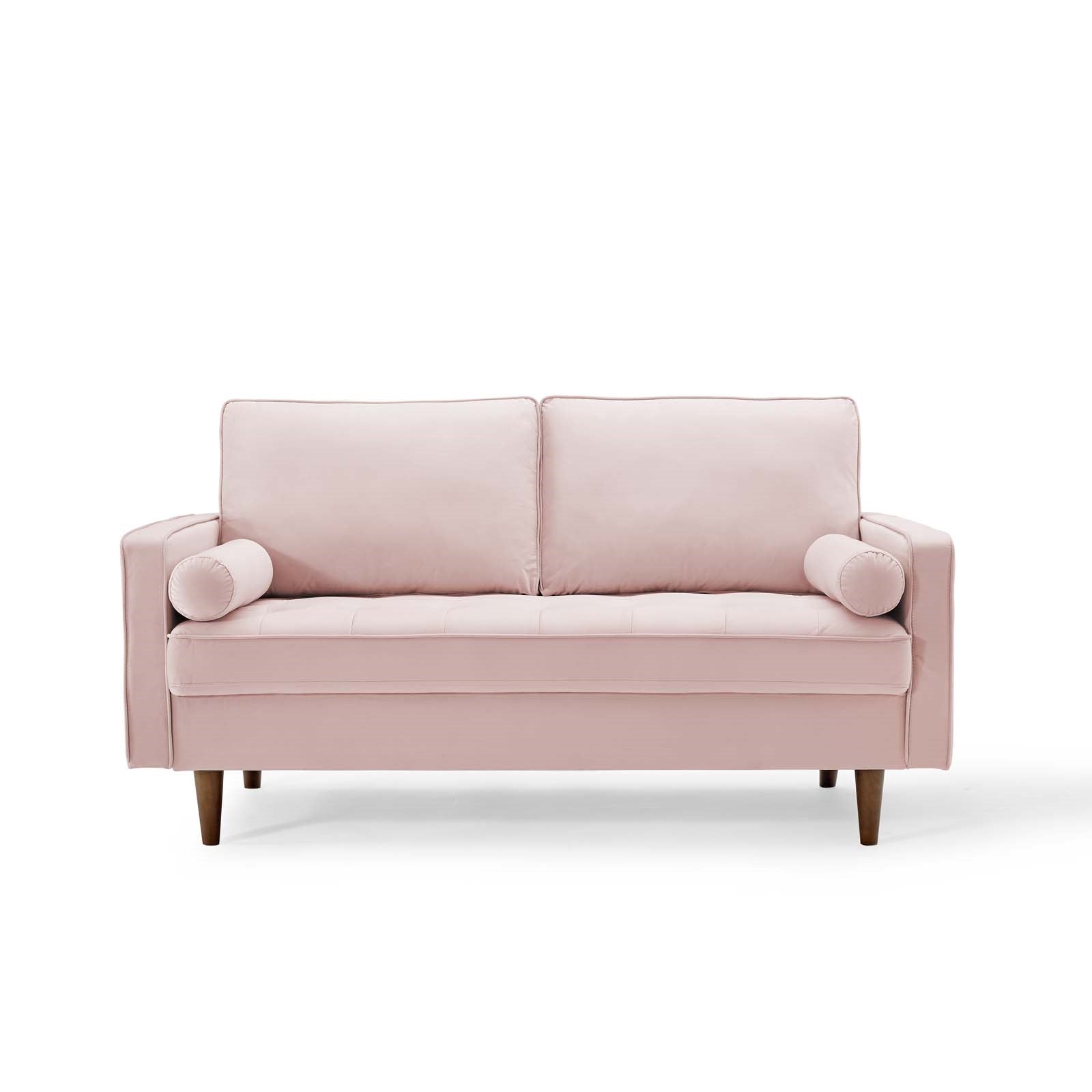 Modway Valour Performance Velvet Loveseat