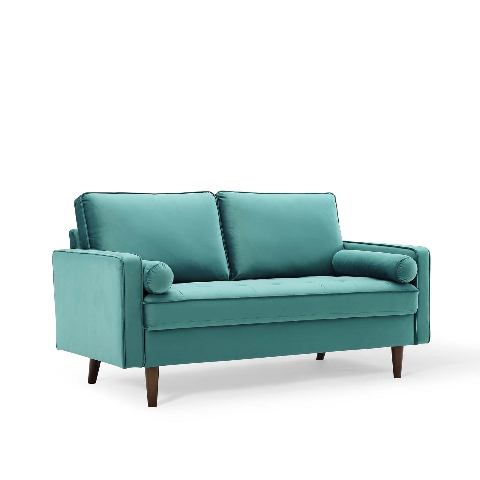 Modway Valour Performance Velvet Loveseat