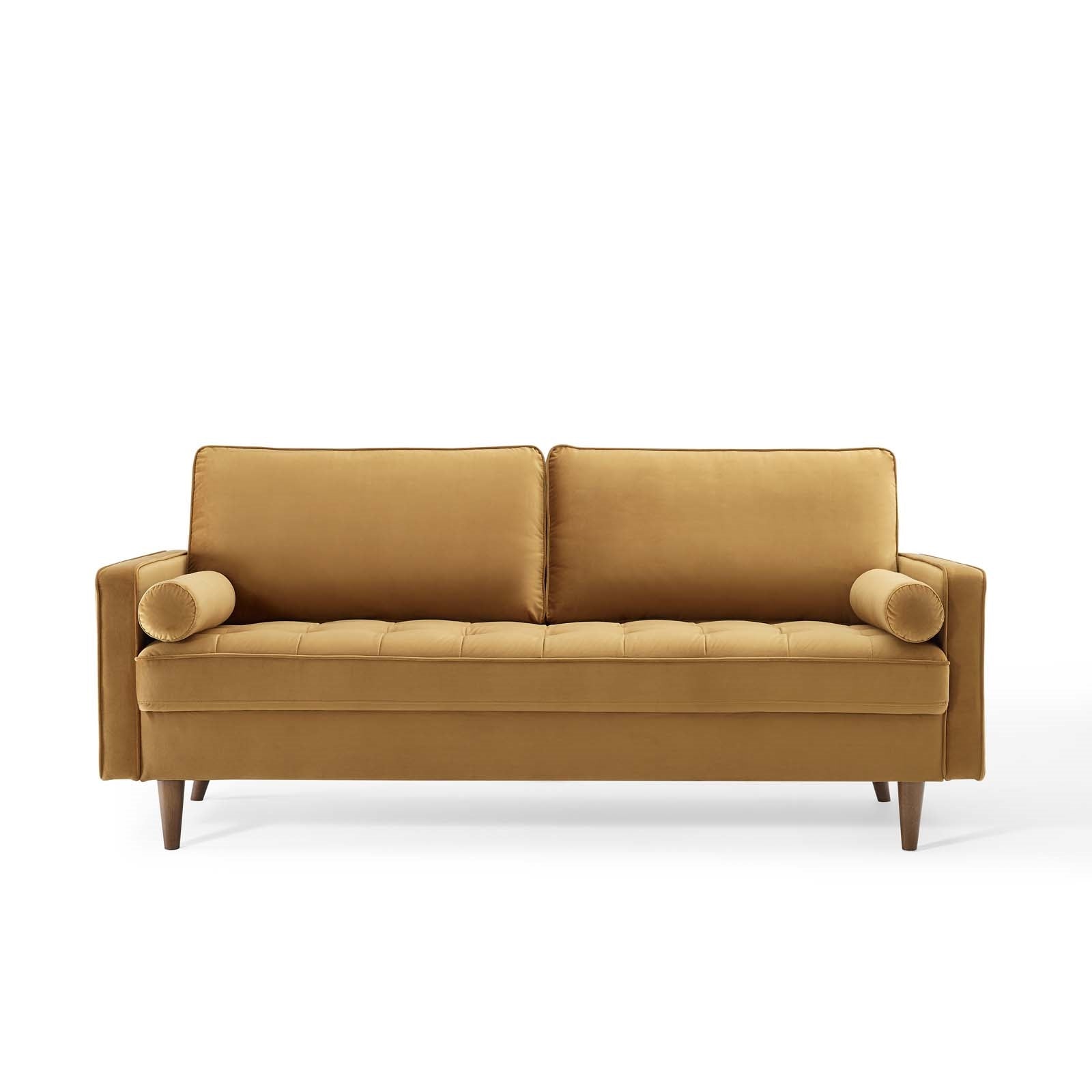 Modway Valour Performance Velvet Sofa