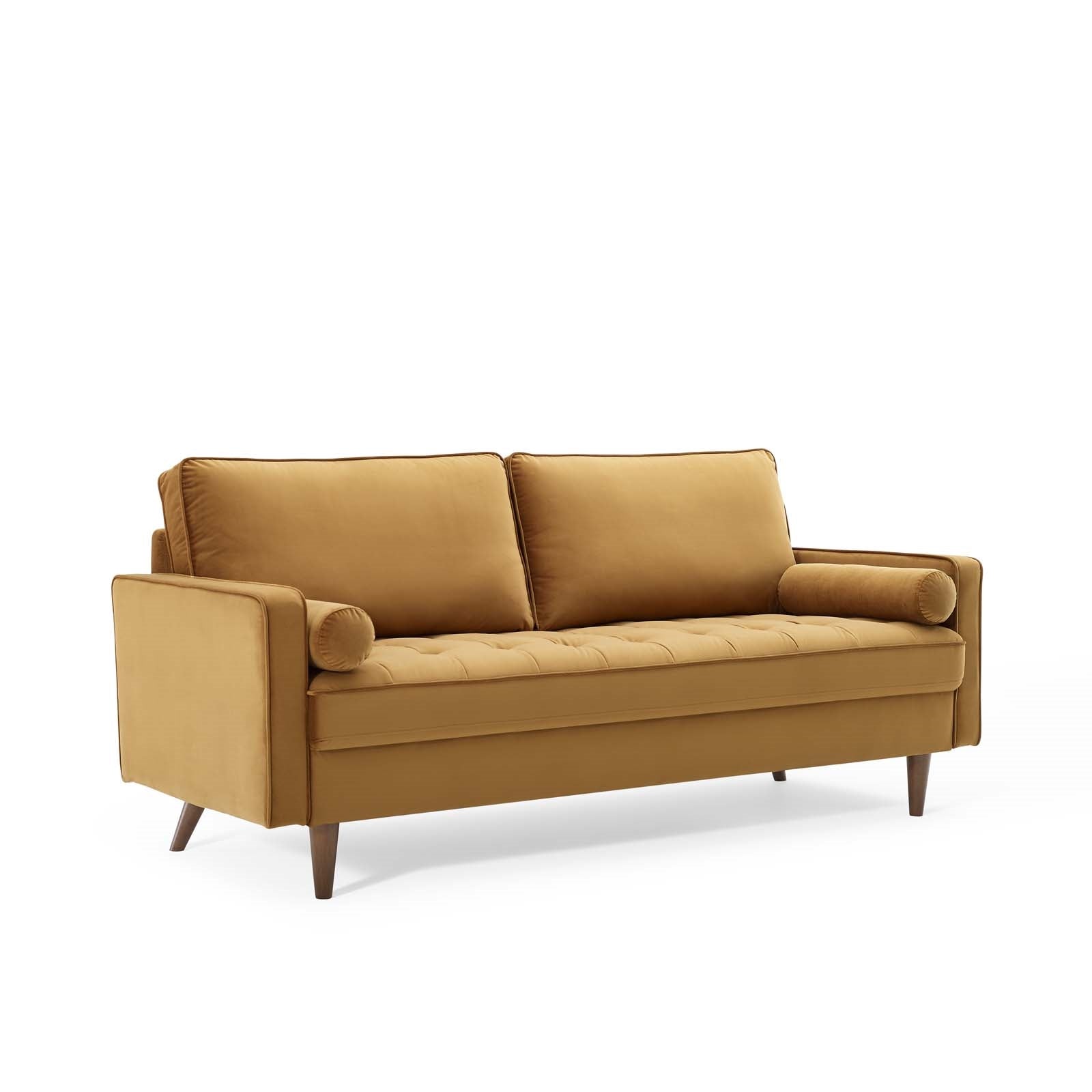 Modway Valour Performance Velvet Sofa