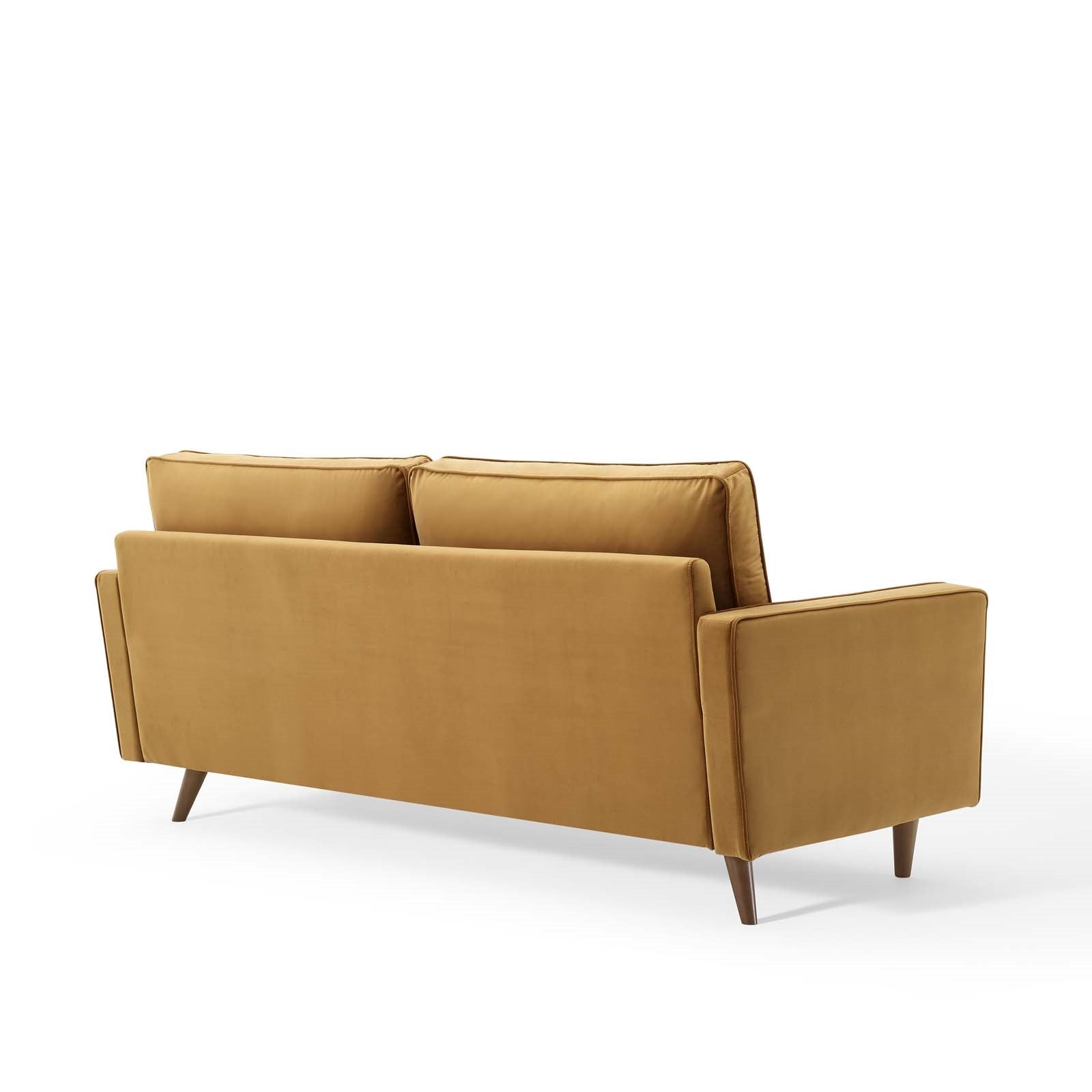 Modway Valour Performance Velvet Sofa
