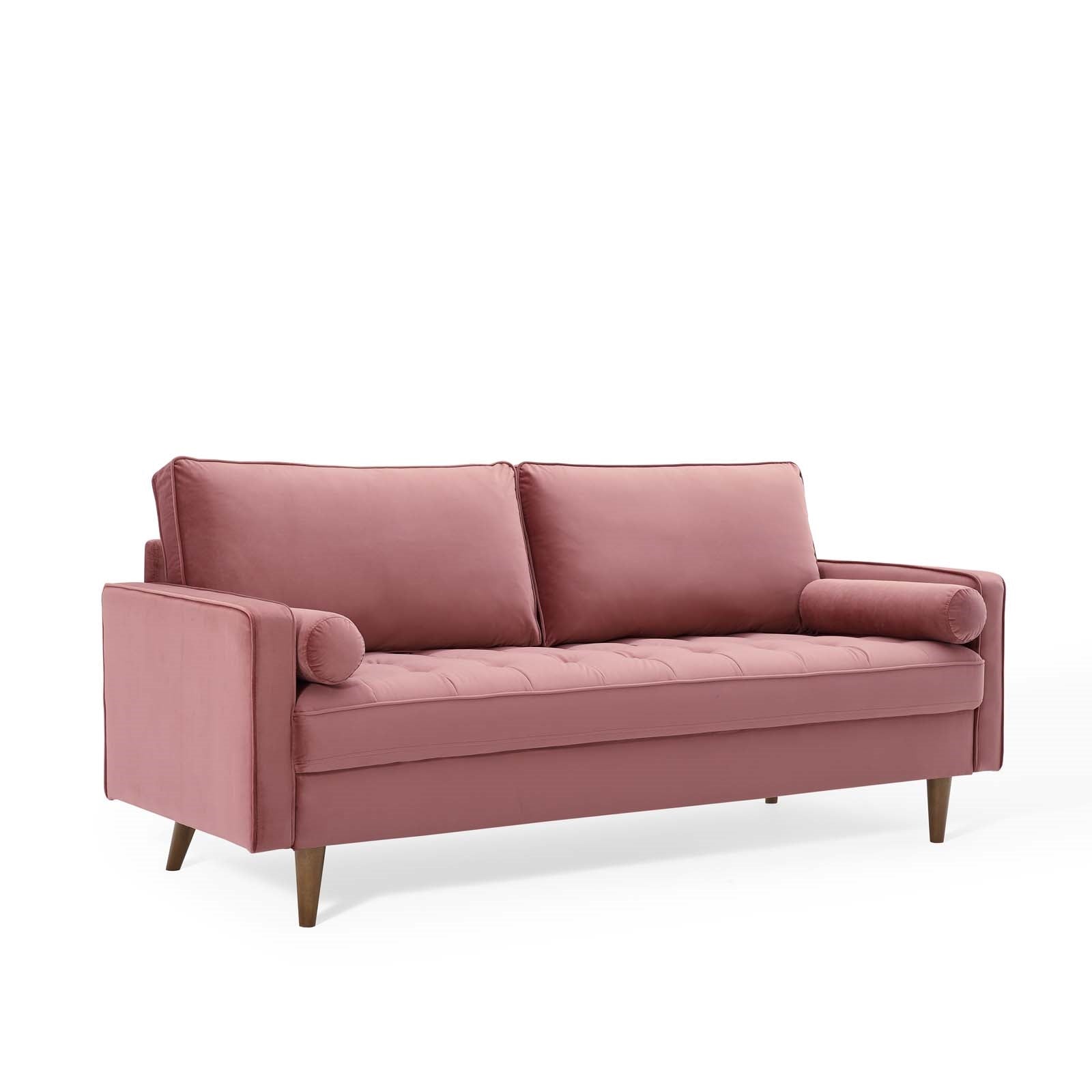 Modway Valour Performance Velvet Sofa