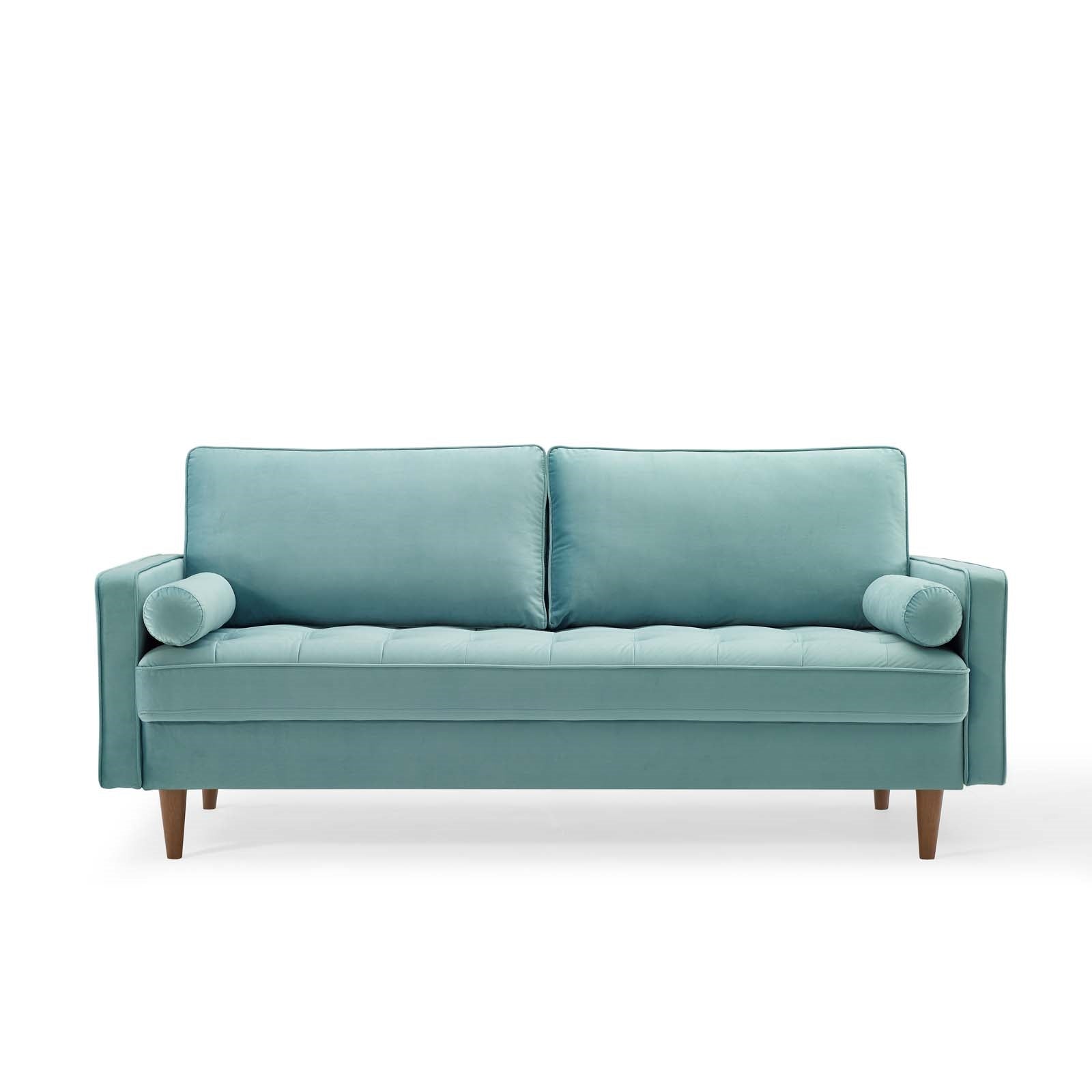 Modway Valour Performance Velvet Sofa