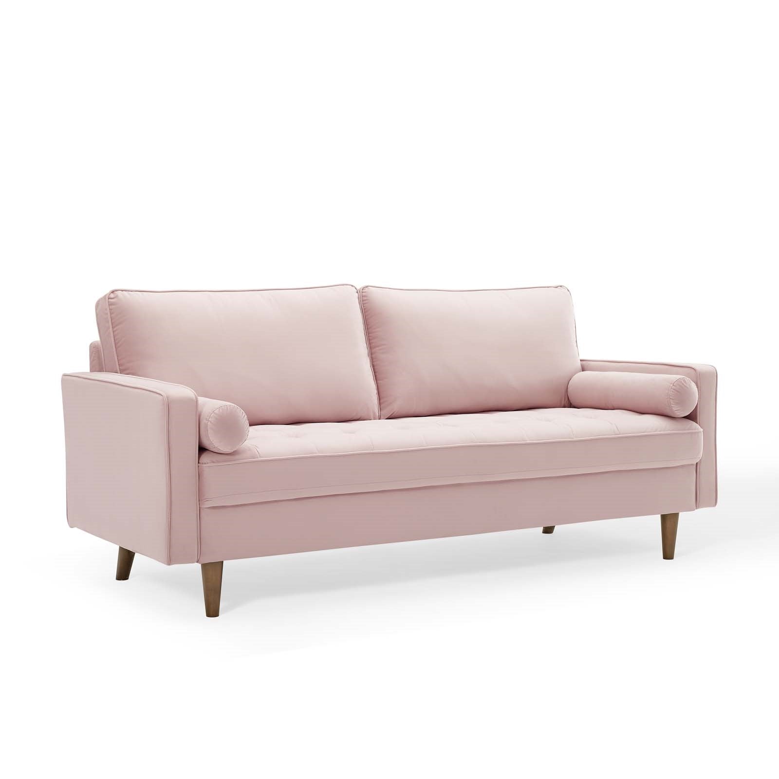 Modway Valour Performance Velvet Sofa