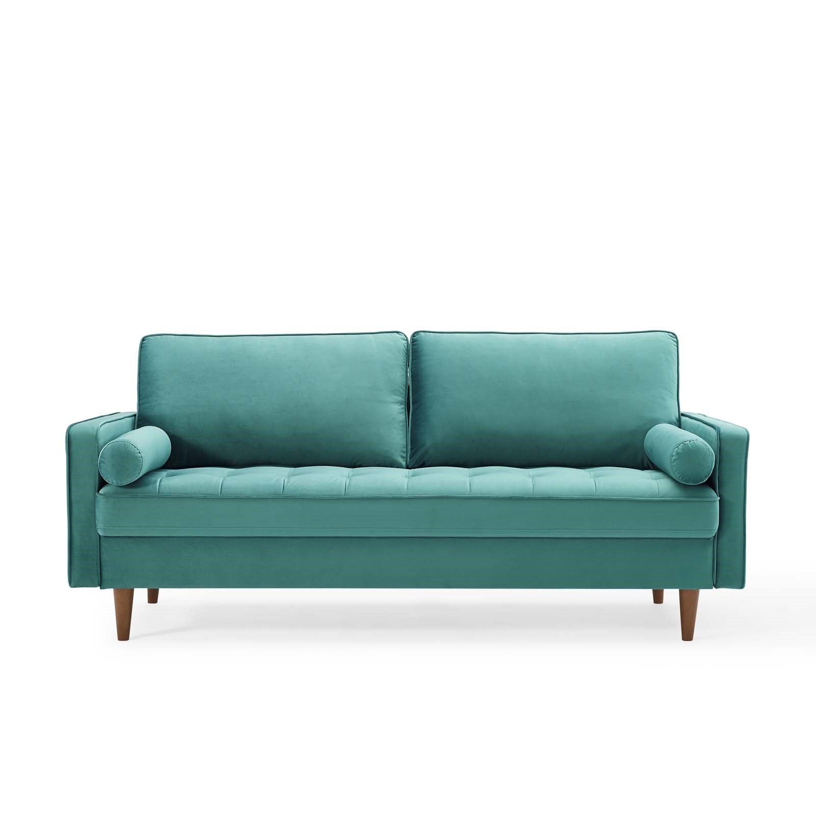 Modway Valour Performance Velvet Sofa