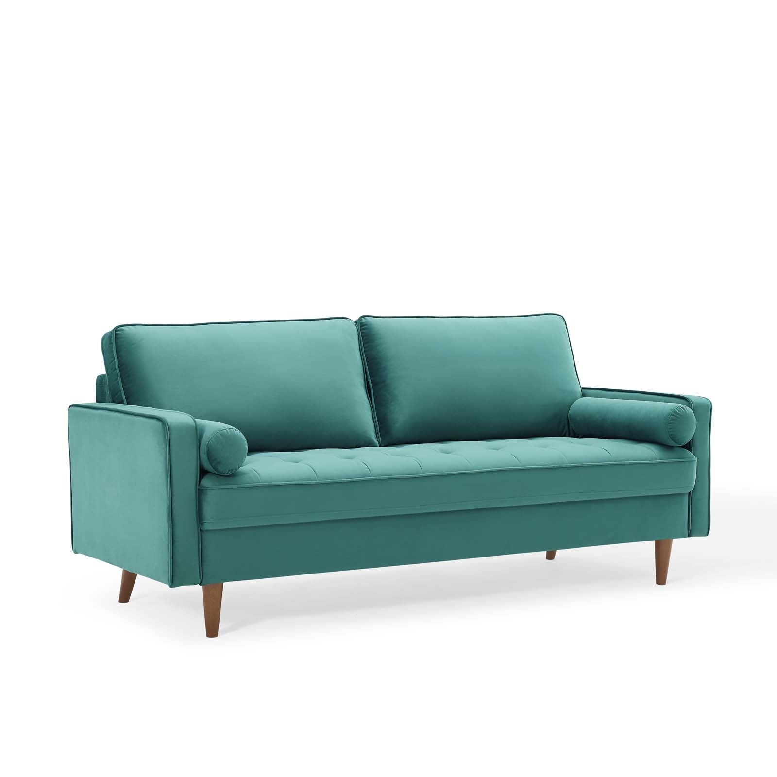 Modway Valour Performance Velvet Sofa