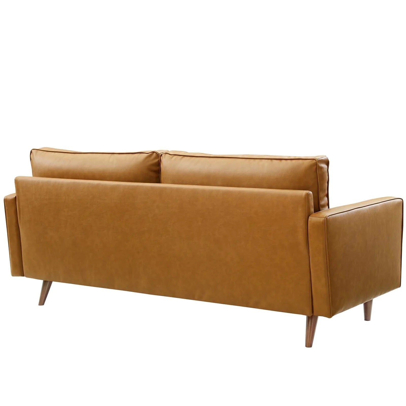 Modway Valour Upholstered Faux Leather Sofa