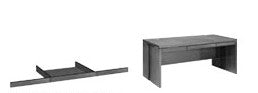 Montecarlo Keyboard Drawer with Lateral Panels | ALF+( DA FRE)