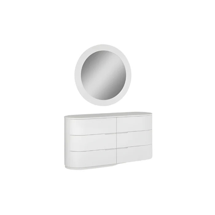 Moonlight Dresser, White