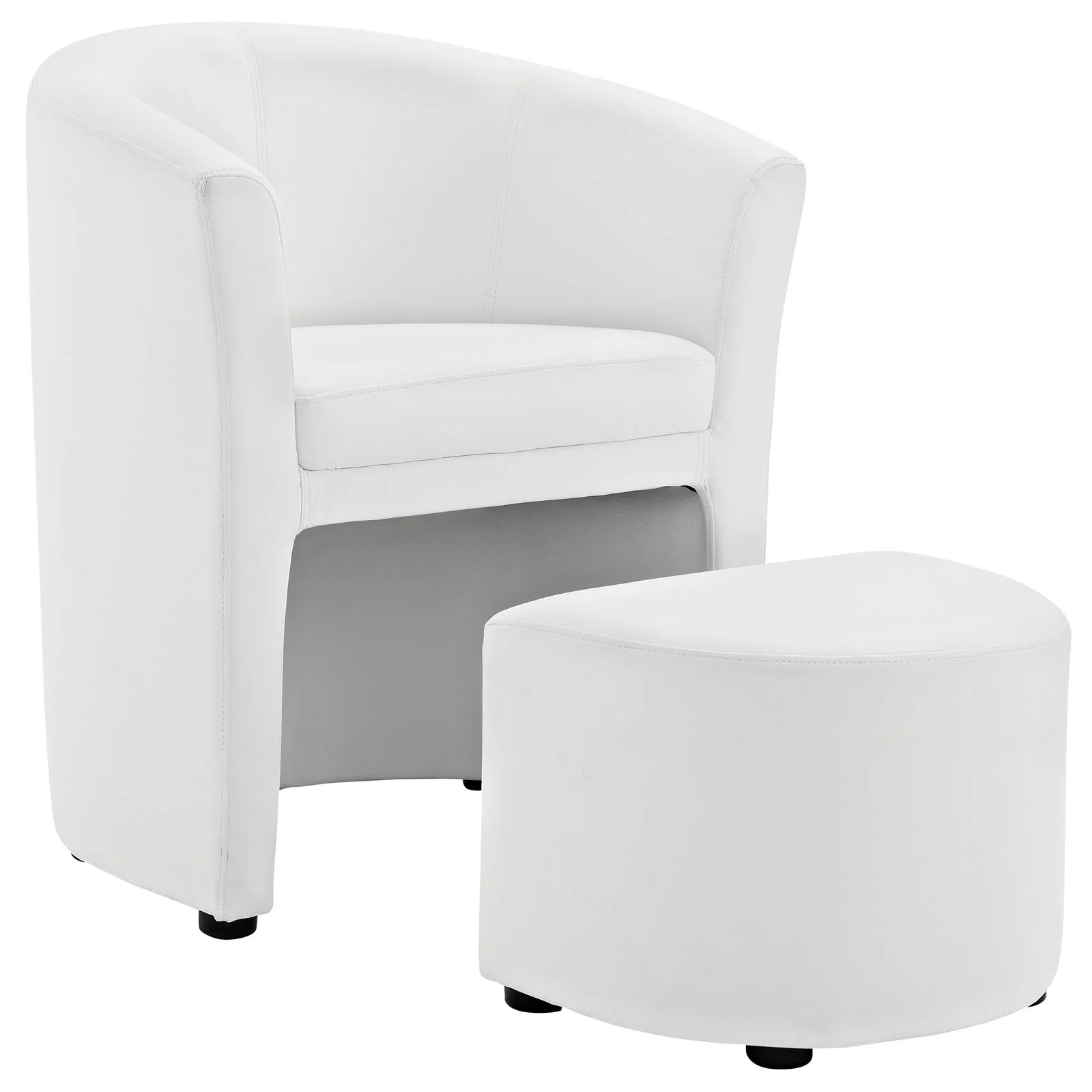 Modway Divulge Armchair and Ottoman